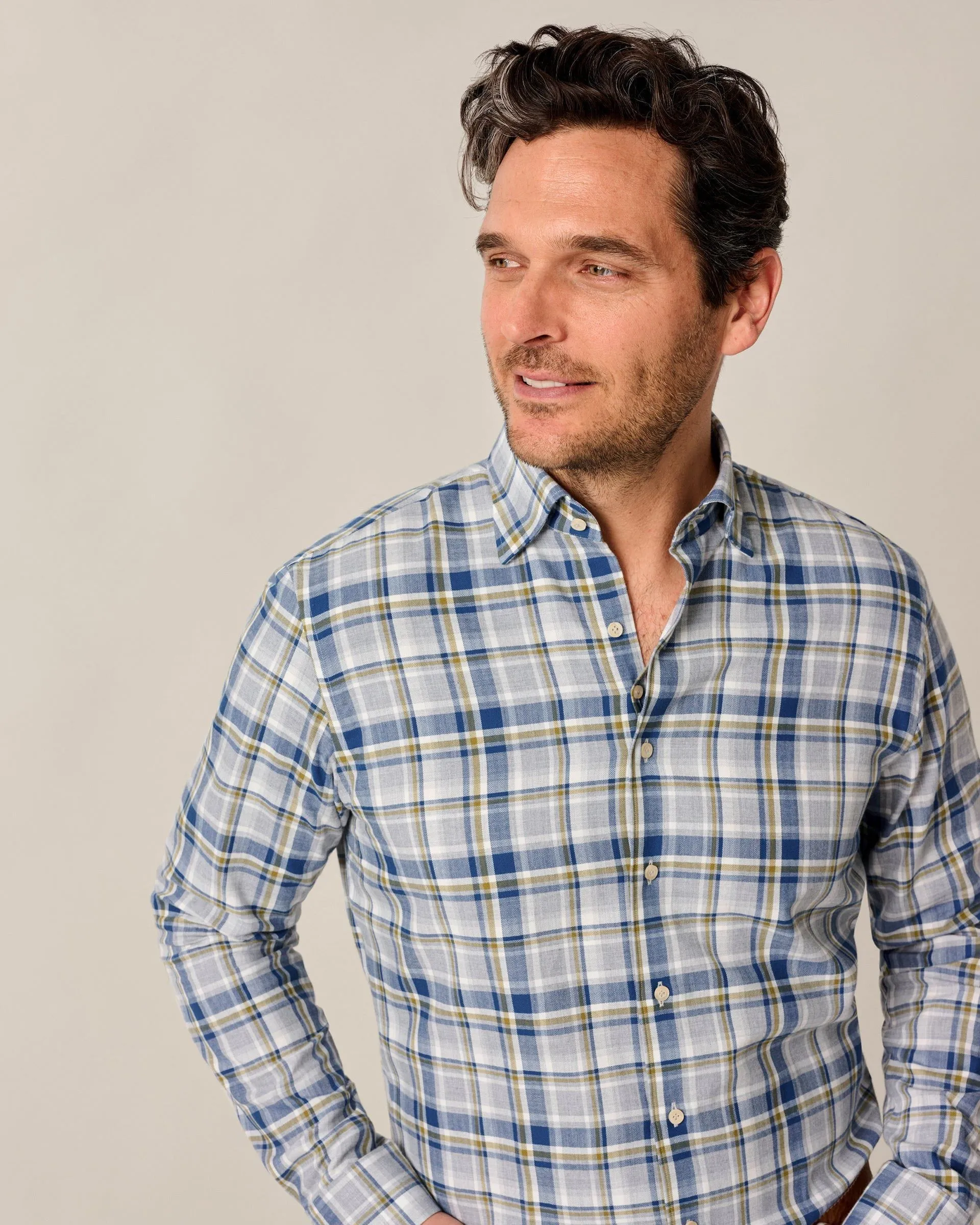 Top Shelf Button Down Shirt - Loudon sold by Johnnie-O product image thumbnail 4