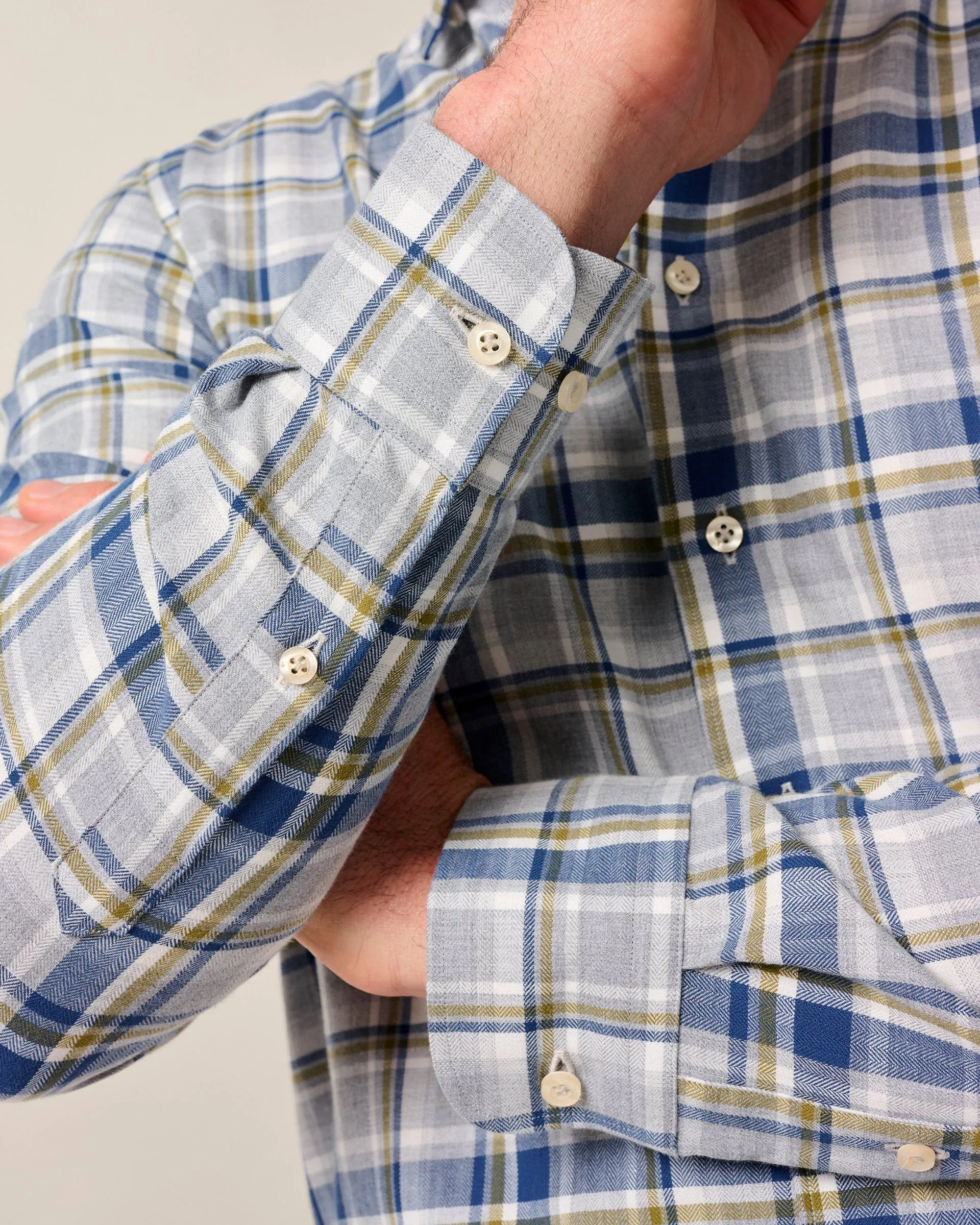 Top Shelf Button Down Shirt - Loudon sold by Johnnie-O product image thumbnail 3