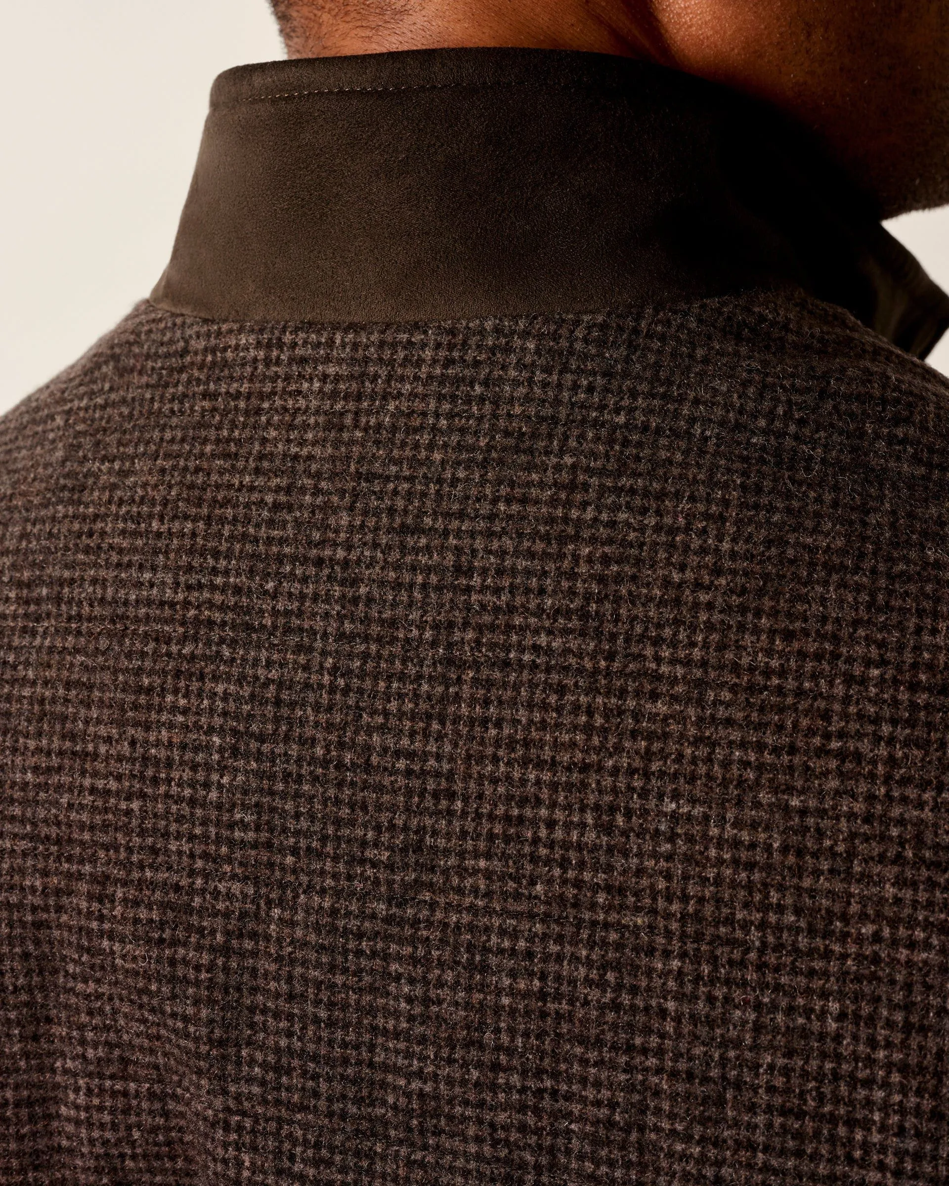 Corde Top Shelf Faux Suede Quilted Vest sold by Johnnie-O product image thumbnail 3