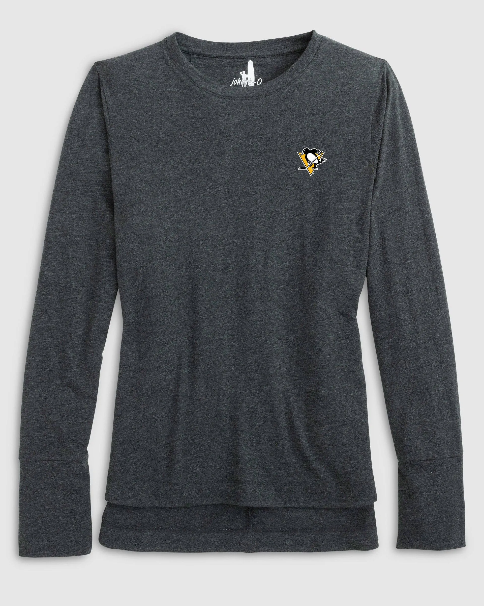 Women's Pittsburgh Penguins Valerie Long Sleeve Tee sold by Johnnie-O product image thumbnail 2