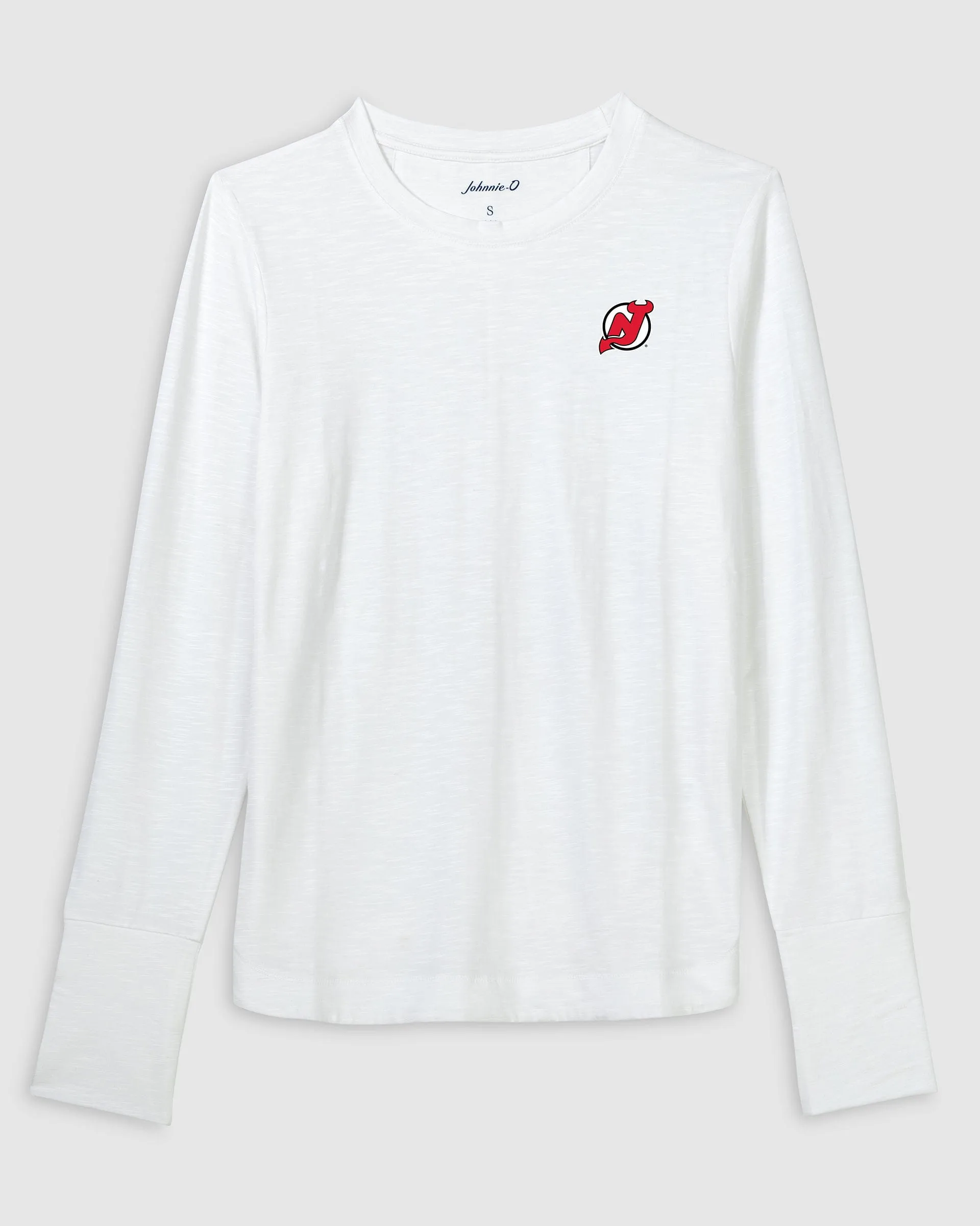 Women's New Jersey Devils Valerie Long Sleeve Tee sold by Johnnie-O product image thumbnail 4