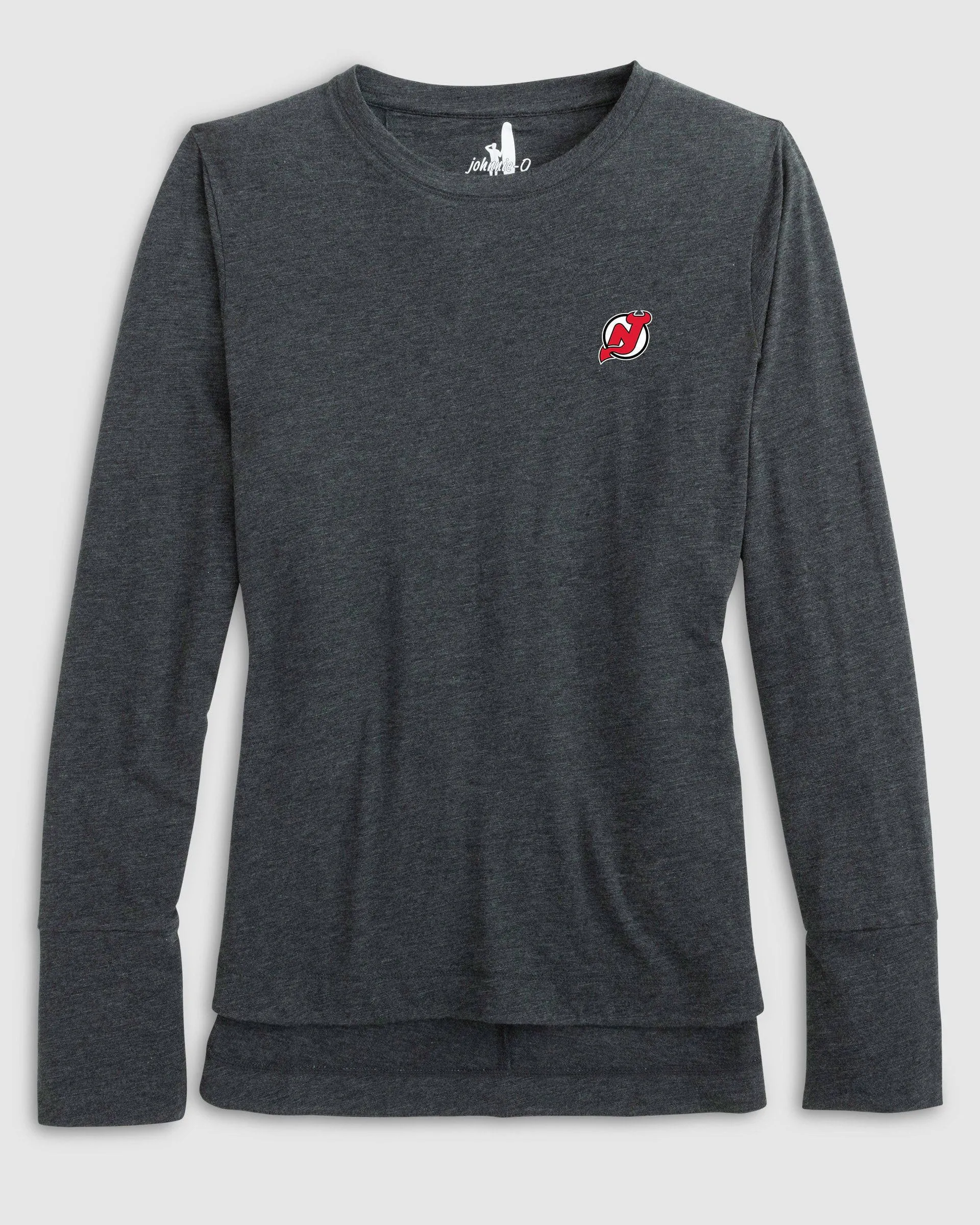 Women's New Jersey Devils Valerie Long Sleeve Tee sold by Johnnie-O product image thumbnail 2