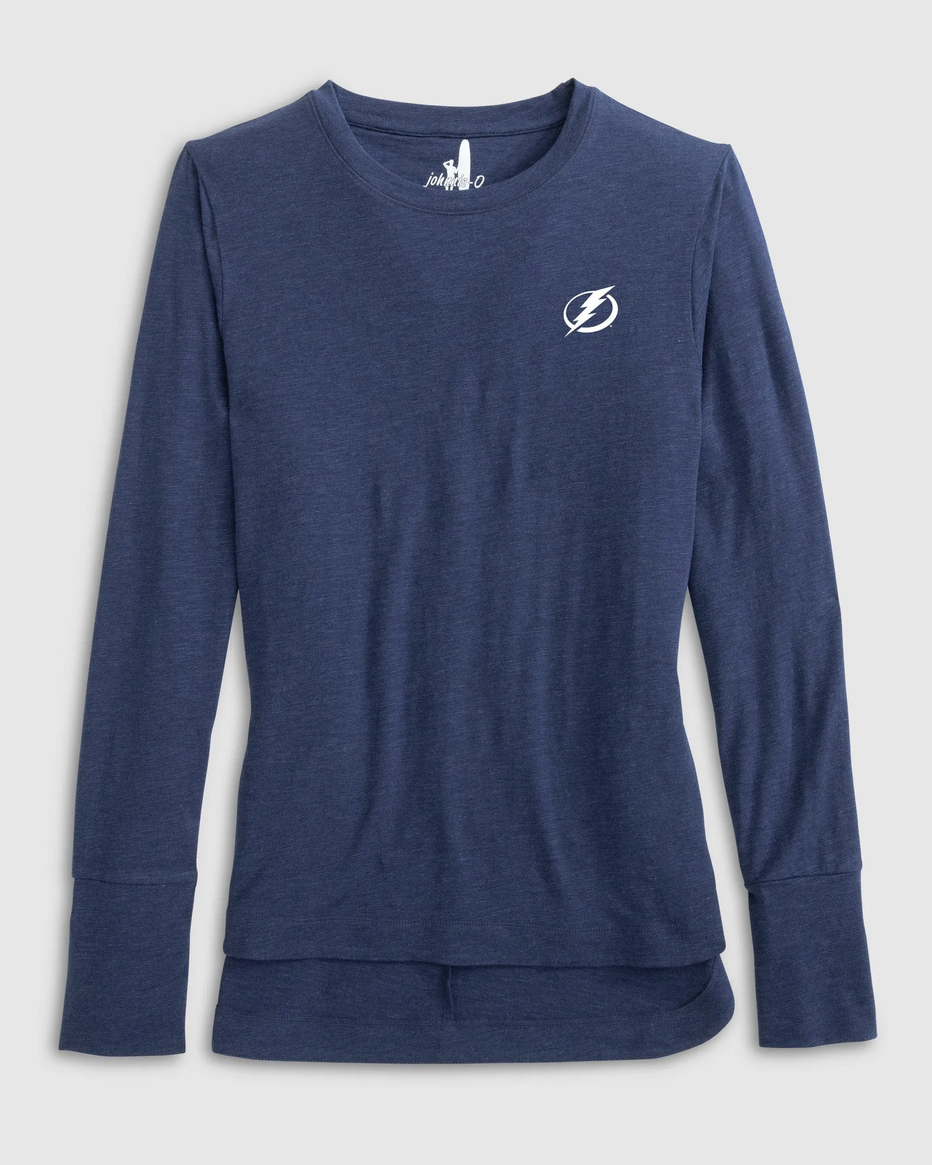 Women's Tampa Bay Lightning Valerie Long Sleeve Tee sold by Johnnie-O product image thumbnail 2