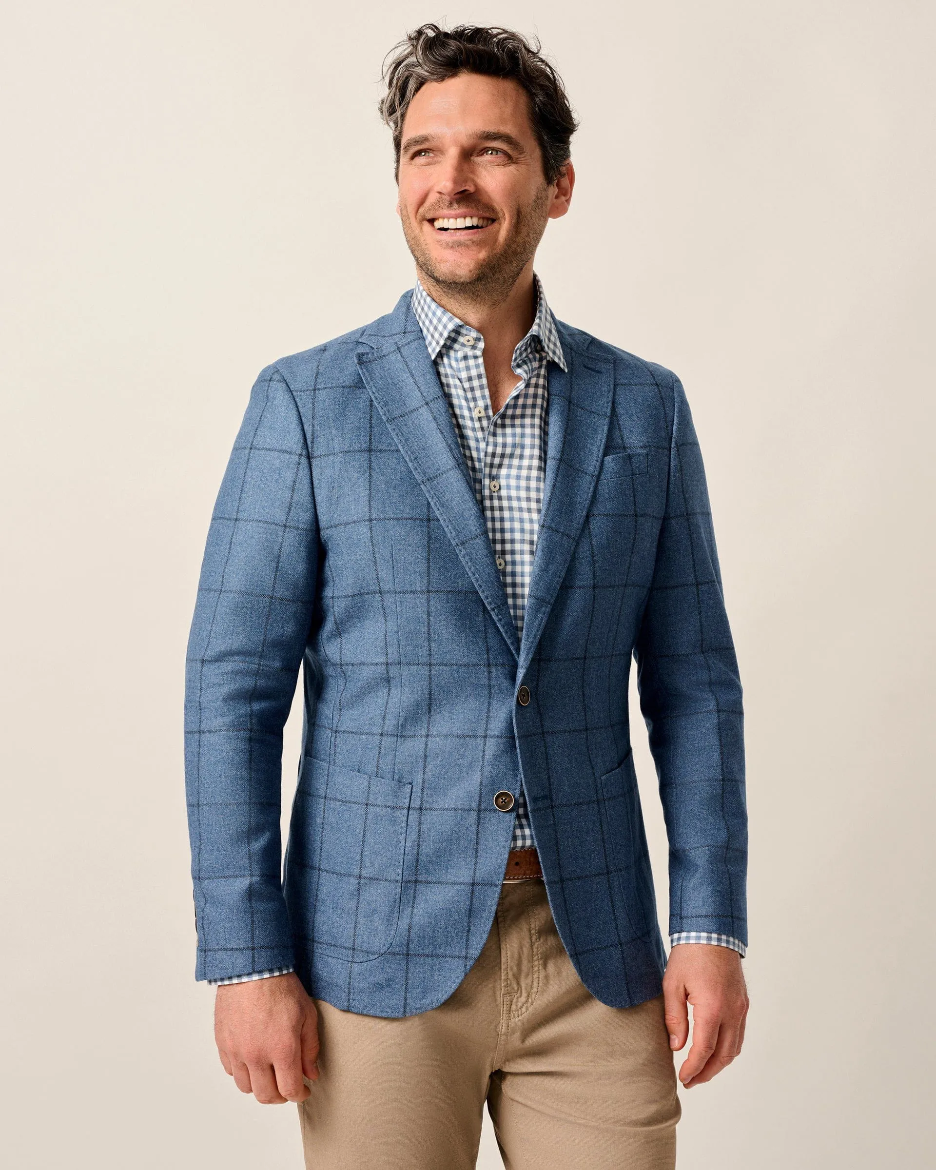 Albrecht Top Shelf Cashmere Blend Woven Sport Coat sold by Johnnie-O product image thumbnail 5