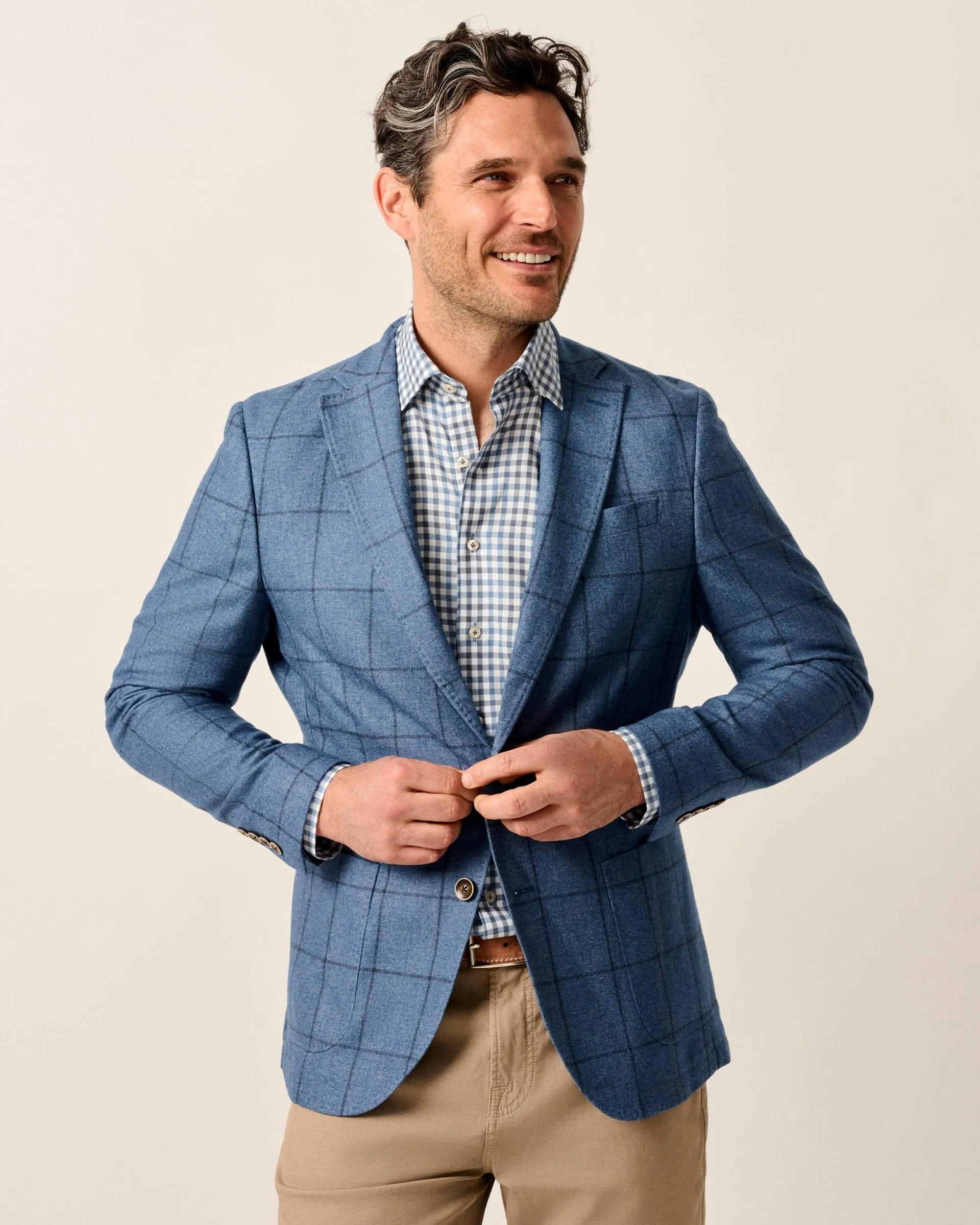 Albrecht Top Shelf Cashmere Blend Woven Sport Coat sold by Johnnie-O product image thumbnail 2