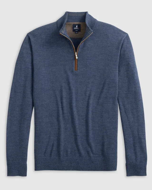 PerryGolf Raynor Merino 1/4 Zip Sweater sold by Johnnie-O