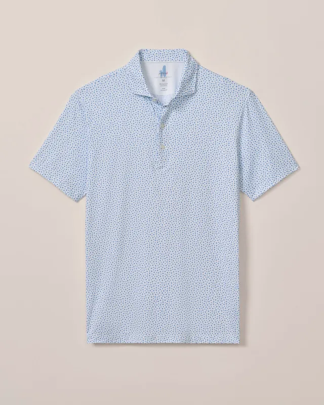 PerryGolf Featherweight Performance Polo - Plumeria sold by Johnnie-O