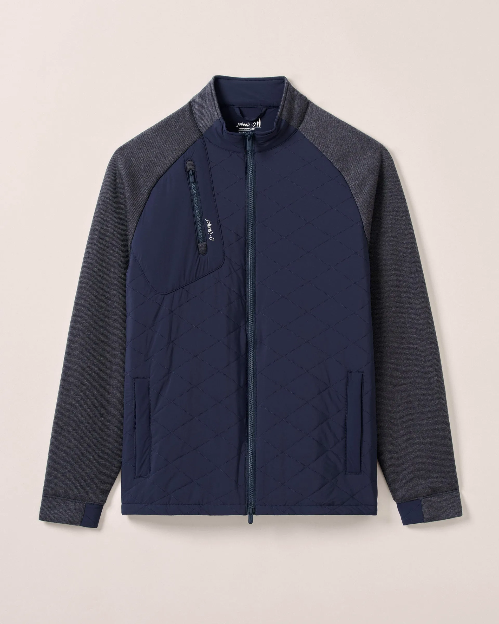 PerryGolf Weller Lightweight Performance Fleece Jacket sold by Johnnie-O