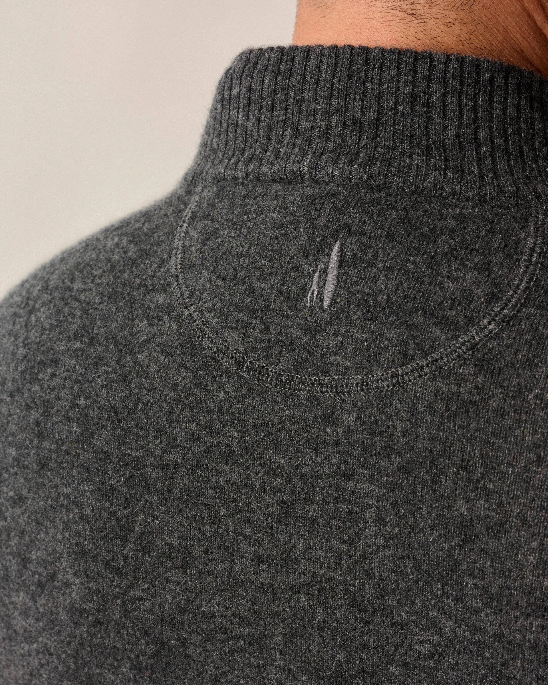 Niccolo Top Shelf Cashmere 1/4 Zip Sweater sold by Johnnie-O product image thumbnail 3