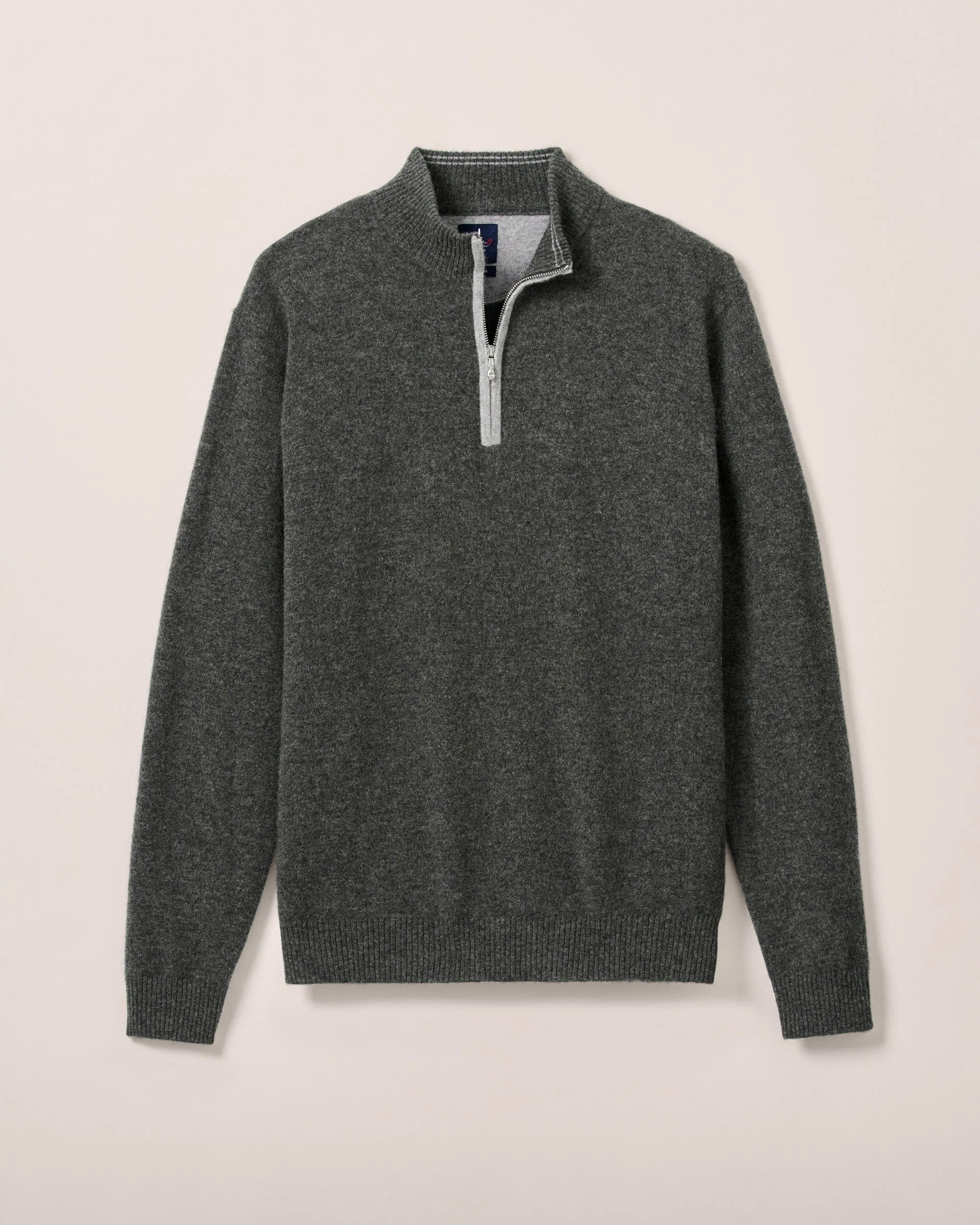 Niccolo Top Shelf Cashmere 1/4 Zip Sweater sold by Johnnie-O product image thumbnail 5
