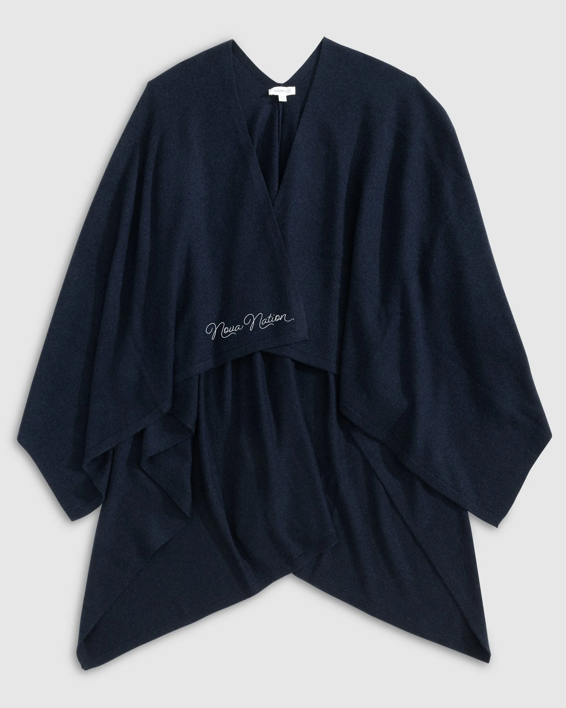 Women's Villanova Louisa Cashmere Blend Wrap - Nova Nation Logo sold by Johnnie-O product image thumbnail 2