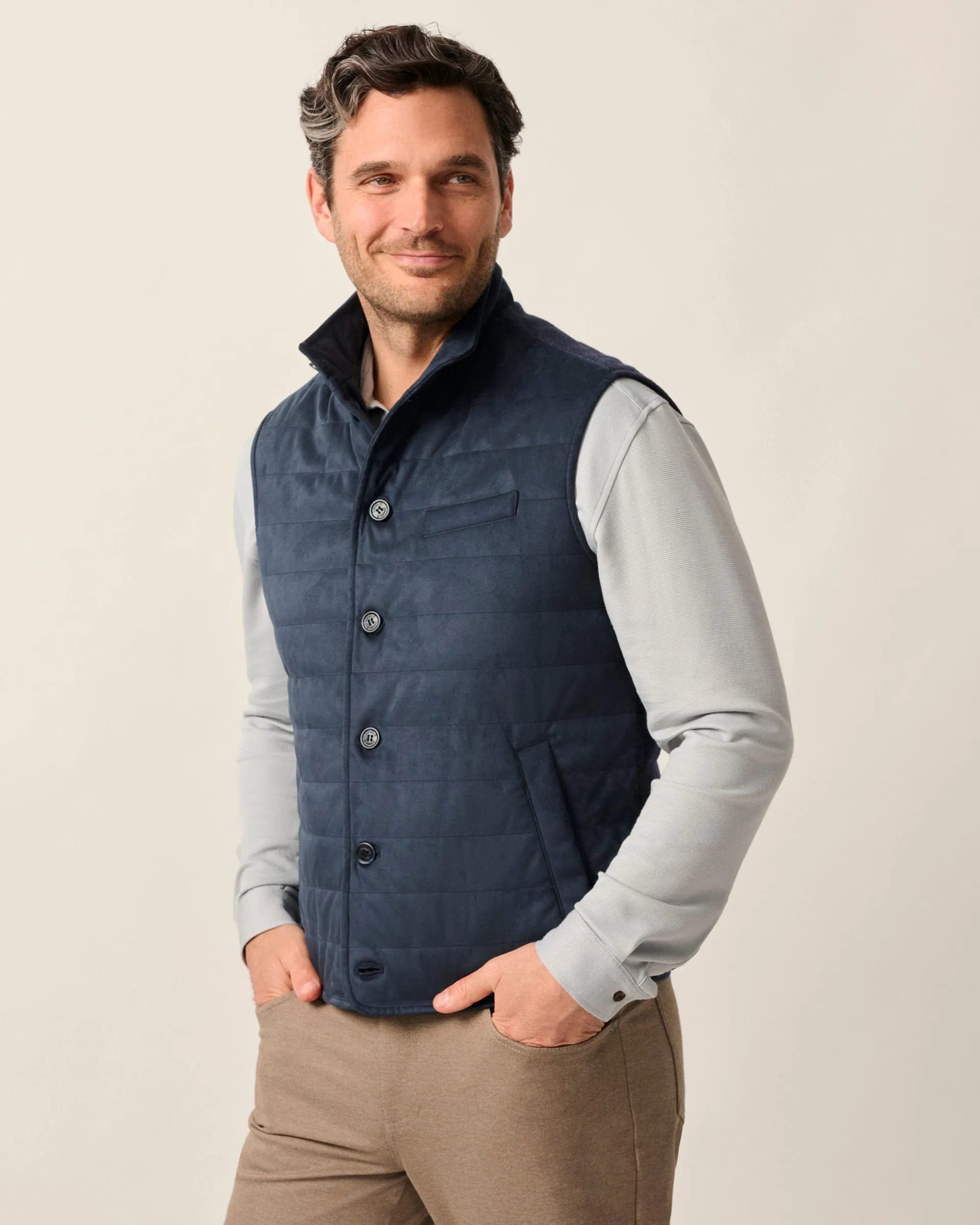 Sutter Top Shelf Quilted Puffer Vest sold by Johnnie-O product image thumbnail 5