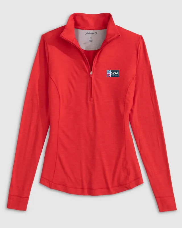 Women's SDA Susie Performance 1/4 Zip sold by Johnnie-O