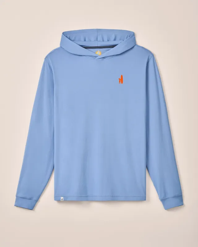 Custom Surfer Logo Talon Featherweight Performance Hoodie sold by Johnnie-O