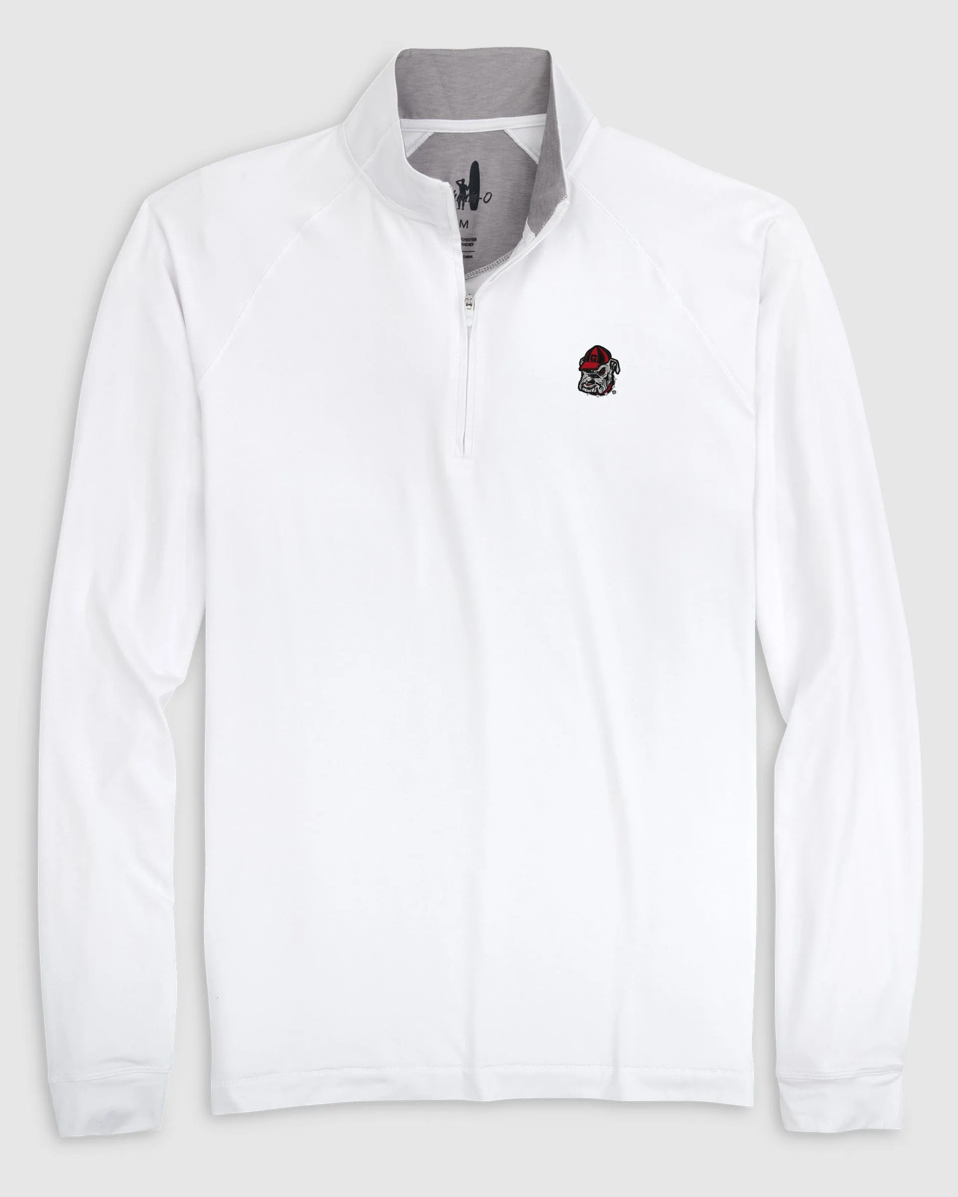 Georgia Freeborne Performance 1/4 ZIp - Bulldog Head Logo sold by Johnnie-O product image thumbnail 4
