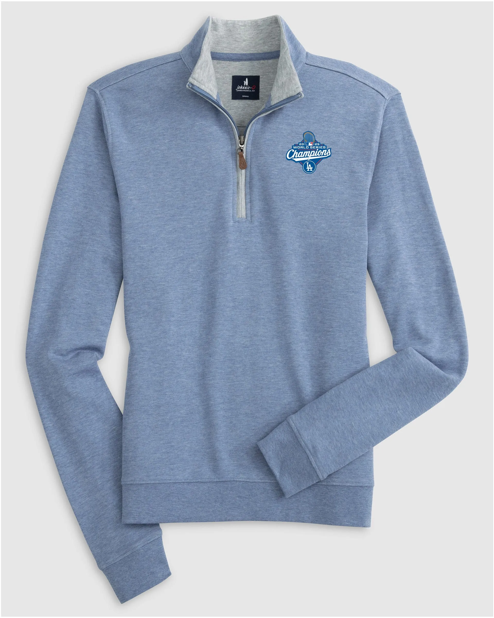 Women's Los Angeles Dodgers Sully 1/4 Zip Pullover - 2025 World Series Champions Logo sold by Johnnie-O product image thumbnail 2