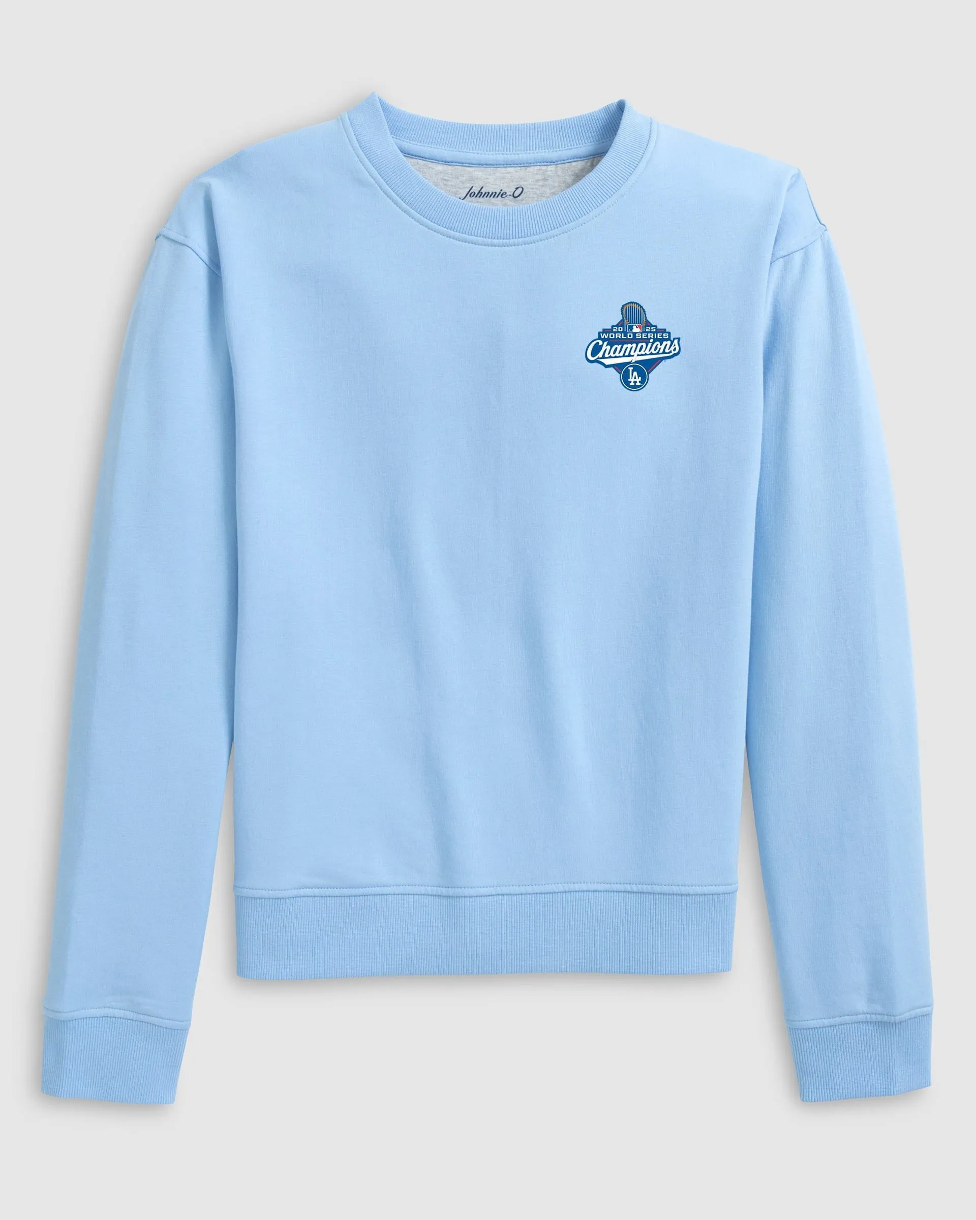 Women's Los Angeles Dodgers Penny Crewneck Sweatshirt - 2025 World Series Champions Logo sold by Johnnie-O product image thumbnail 2