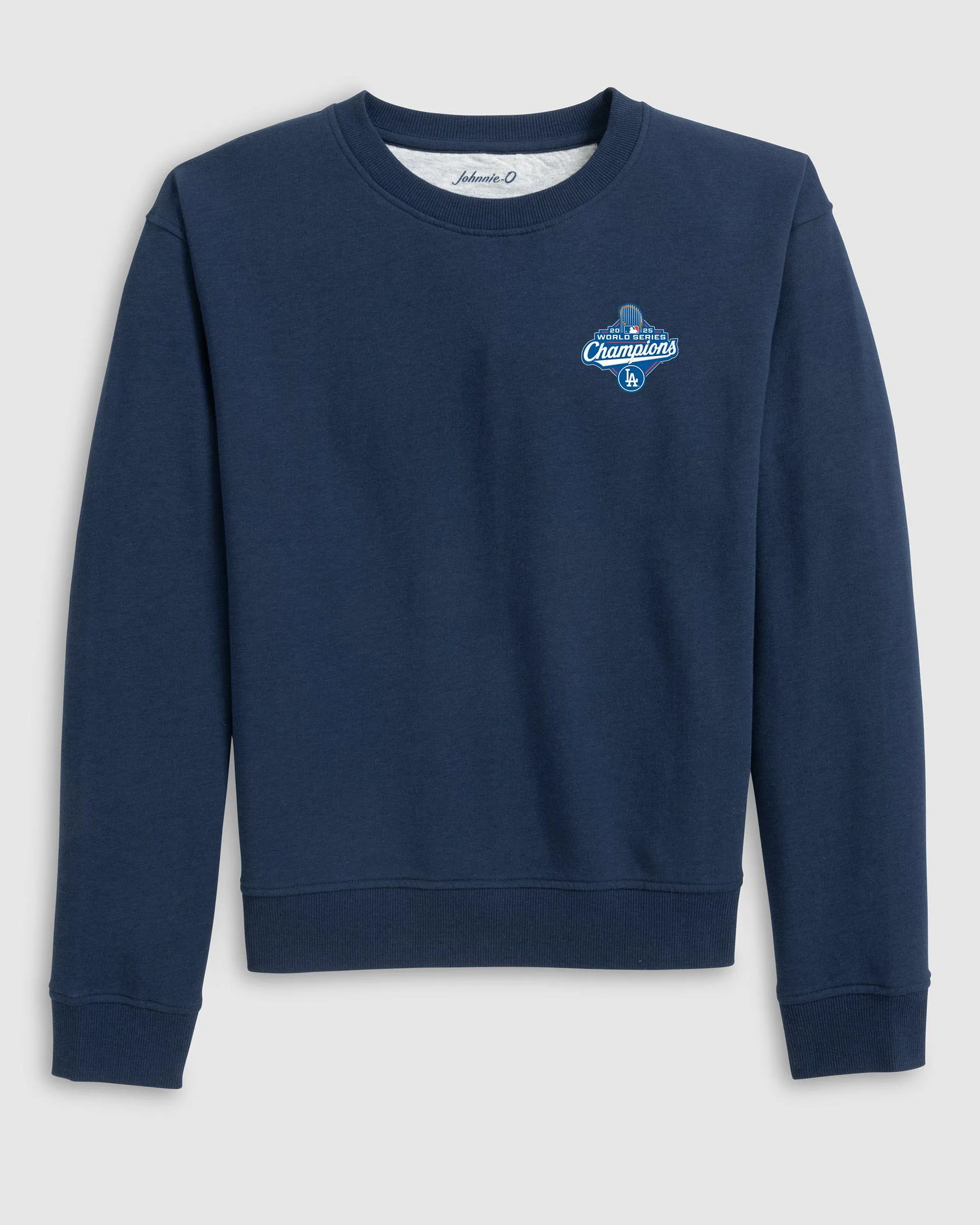 Women's Los Angeles Dodgers Penny Crewneck Sweatshirt - 2025 World Series Champions Logo sold by Johnnie-O product image thumbnail 3