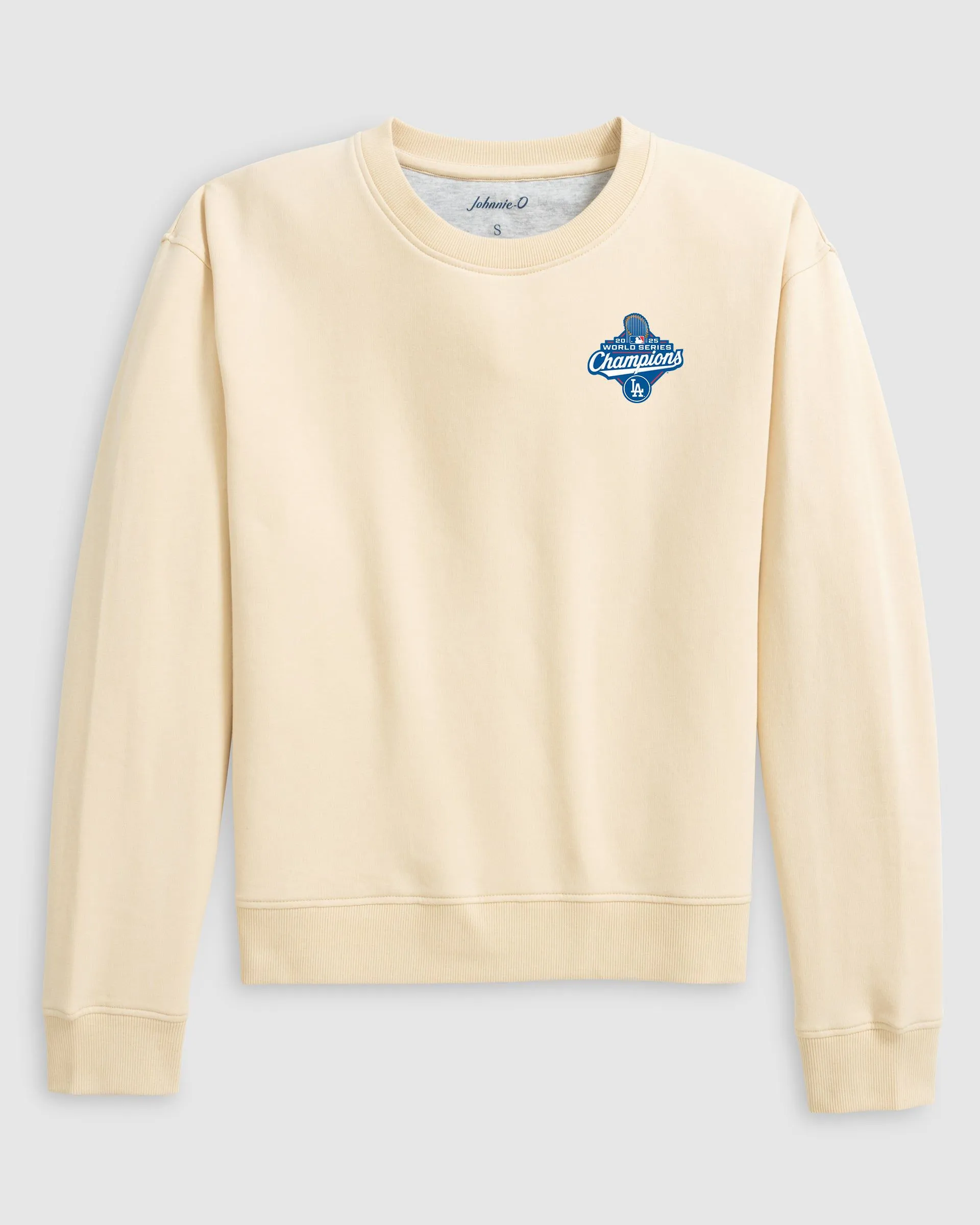 Women's Los Angeles Dodgers Penny Crewneck Sweatshirt - 2025 World Series Champions Logo sold by Johnnie-O product image thumbnail 4
