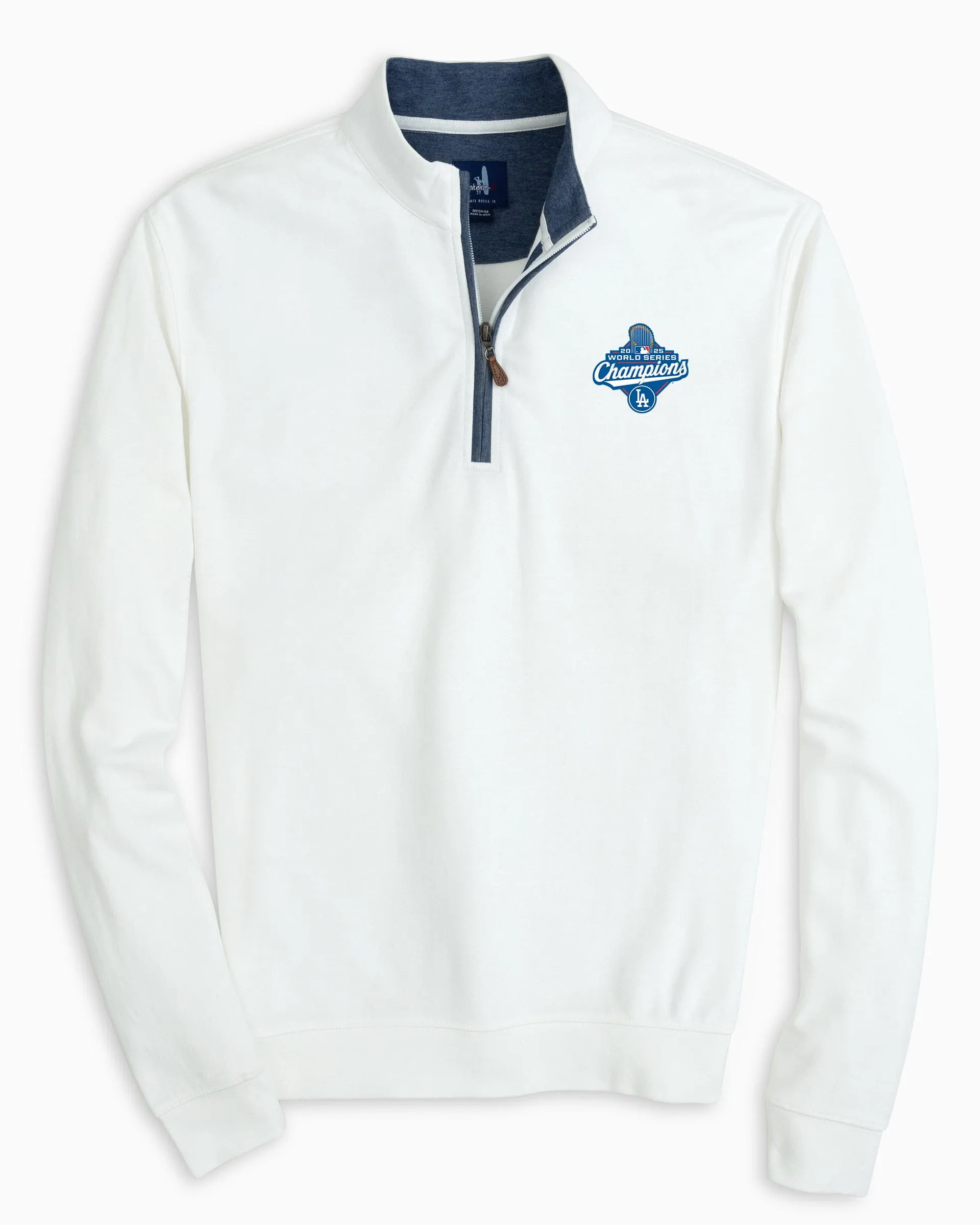 Los Angeles Dodgers Sully 1/4 Zip - 2025 World Series Champions Logo sold by Johnnie-O product image thumbnail 3