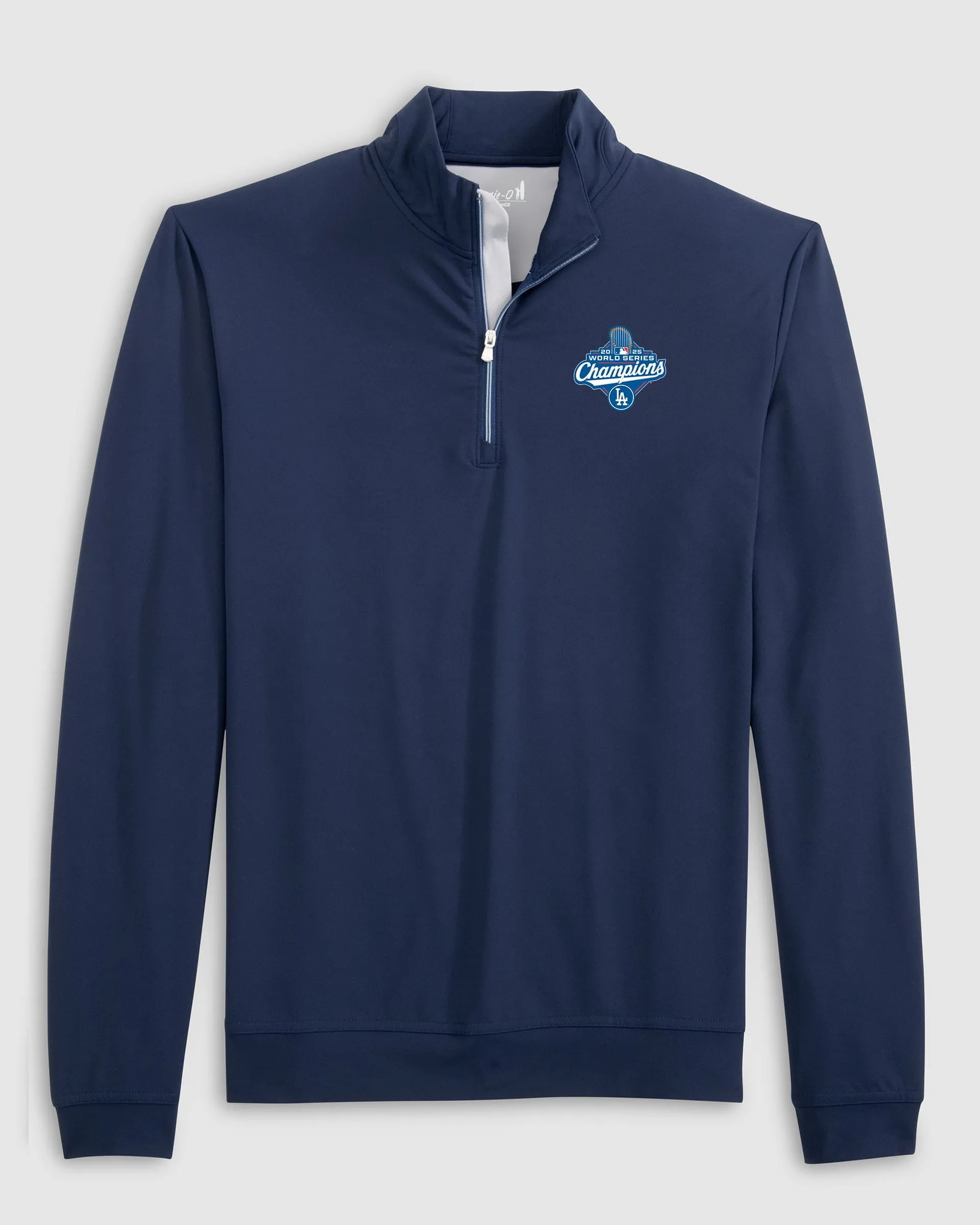 Los Angeles Dodgers Motion Performance 1/4 Zip - 2025 World Series Champions Logo sold by Johnnie-O product image thumbnail 2
