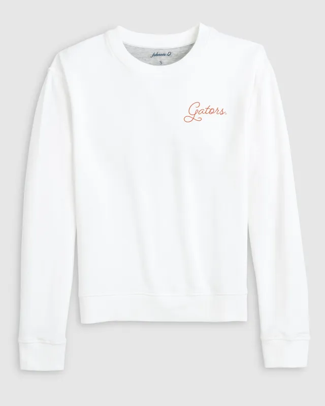 Women's Florida Penny Crewneck Sweatshirt - Script Logo sold by Johnnie-O