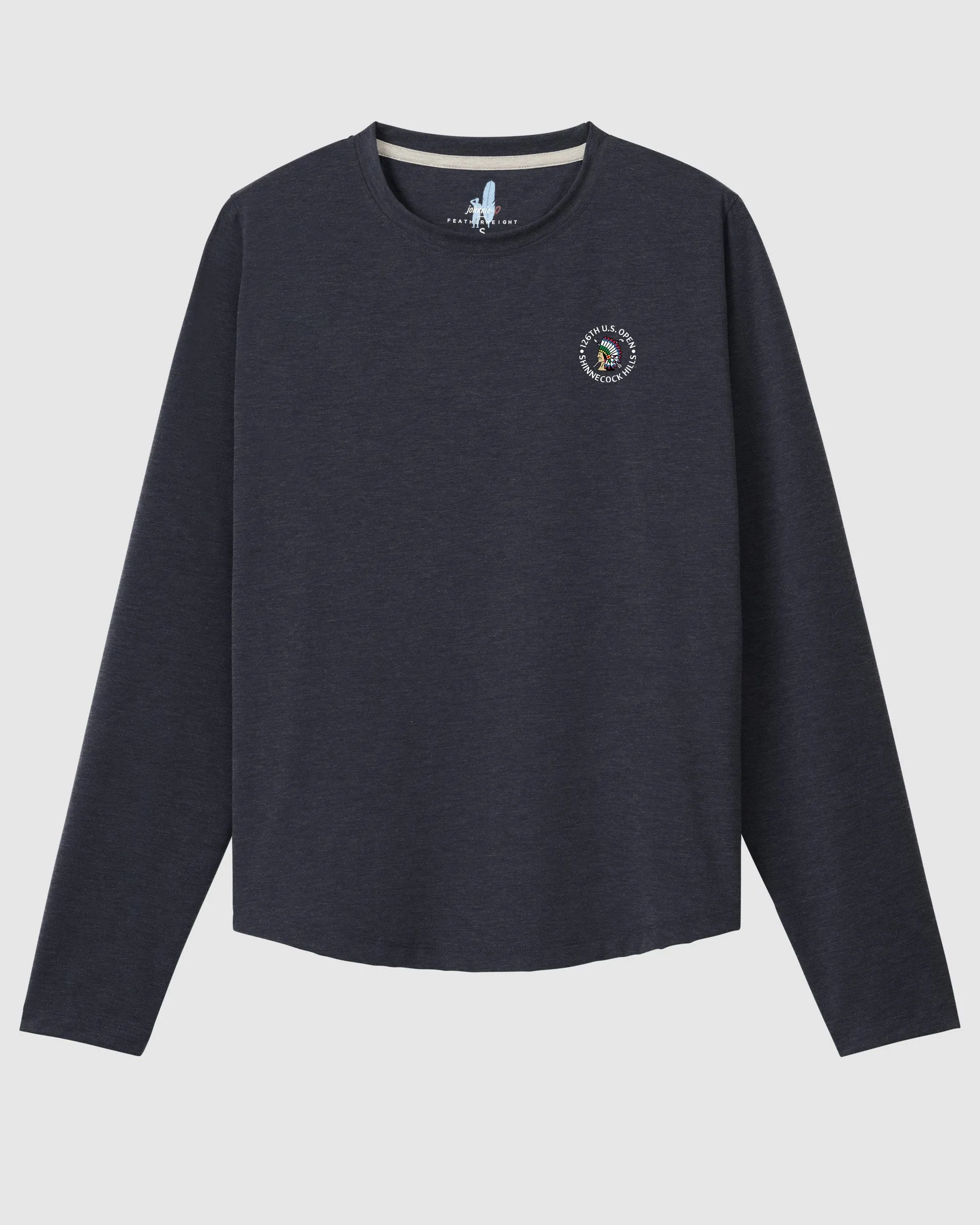 Women's 126th U.S. Open Course Performance Long Sleeve T-Shirt sold by Johnnie-O