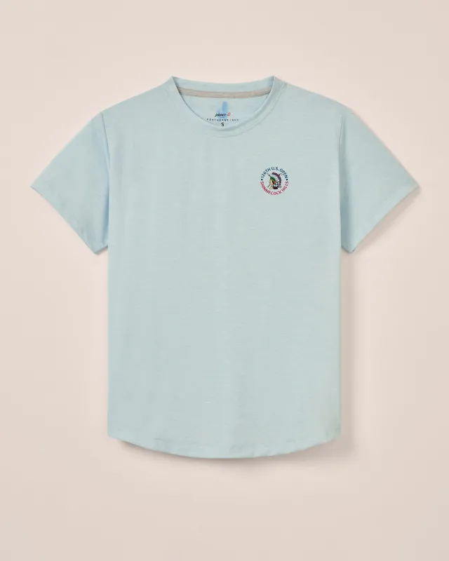 Women's 126th U.S. Open Course Performance T-Shirt sold by Johnnie-O