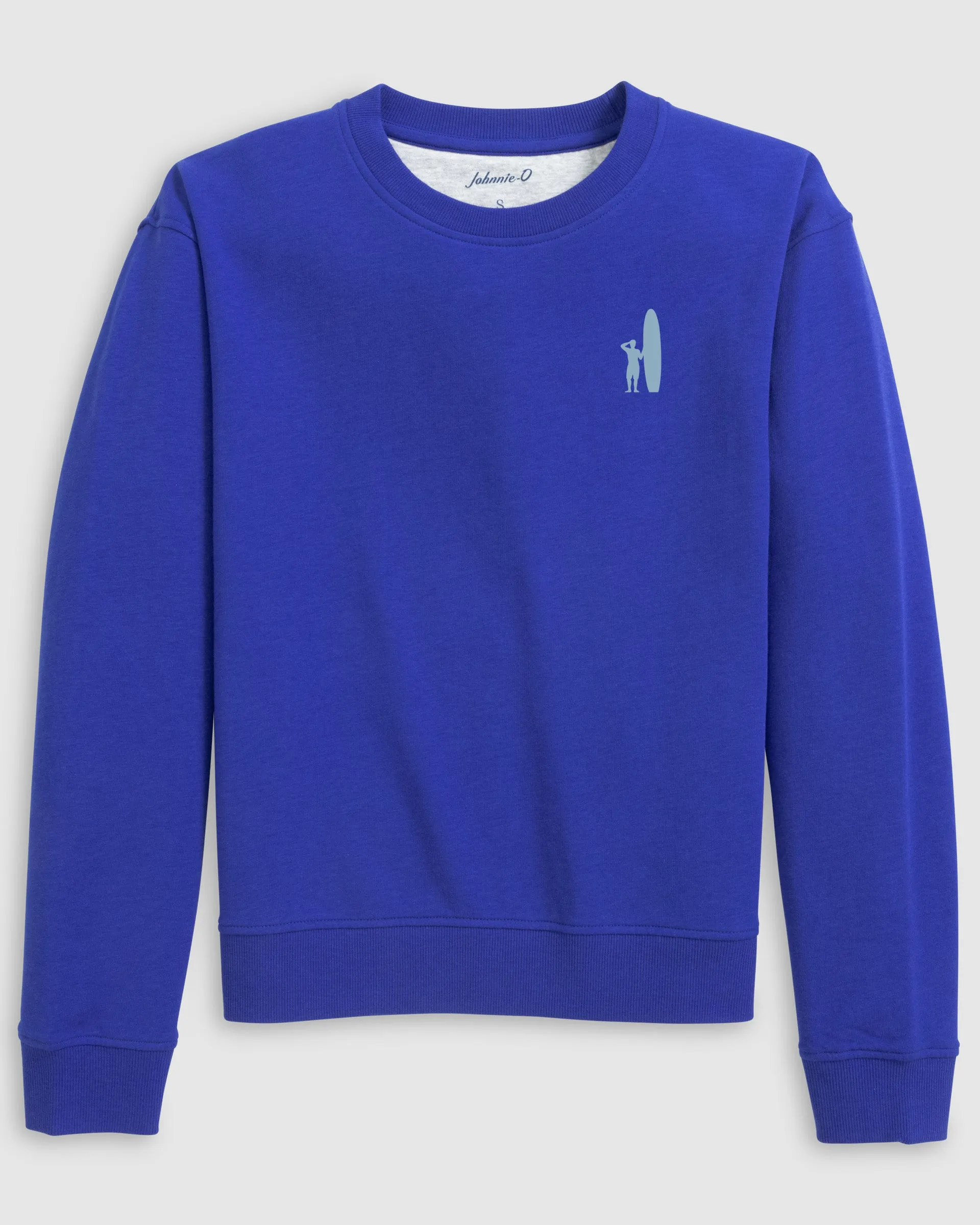 Women's Custom Surfer Logo Penny Crewneck Sweatshirt sold by Johnnie-O product image thumbnail 2