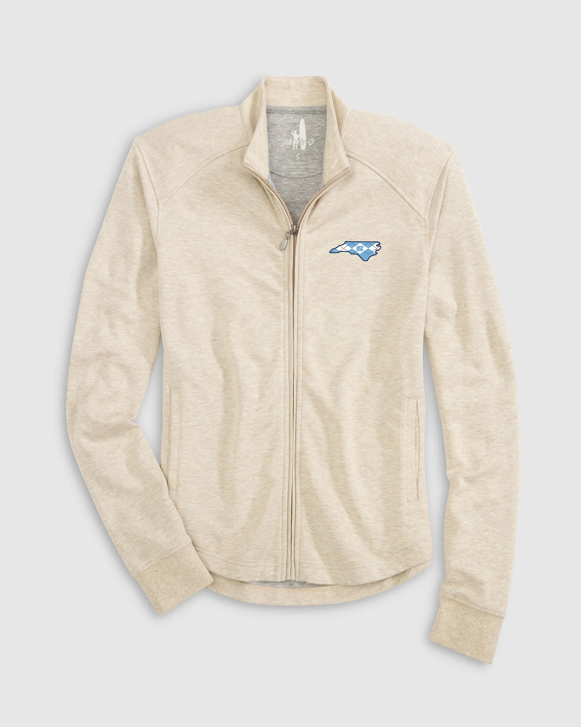 Women's University of North Carolina Tomi Full Zip Jacket - Argyle Logo sold by Johnnie-O product image thumbnail 3