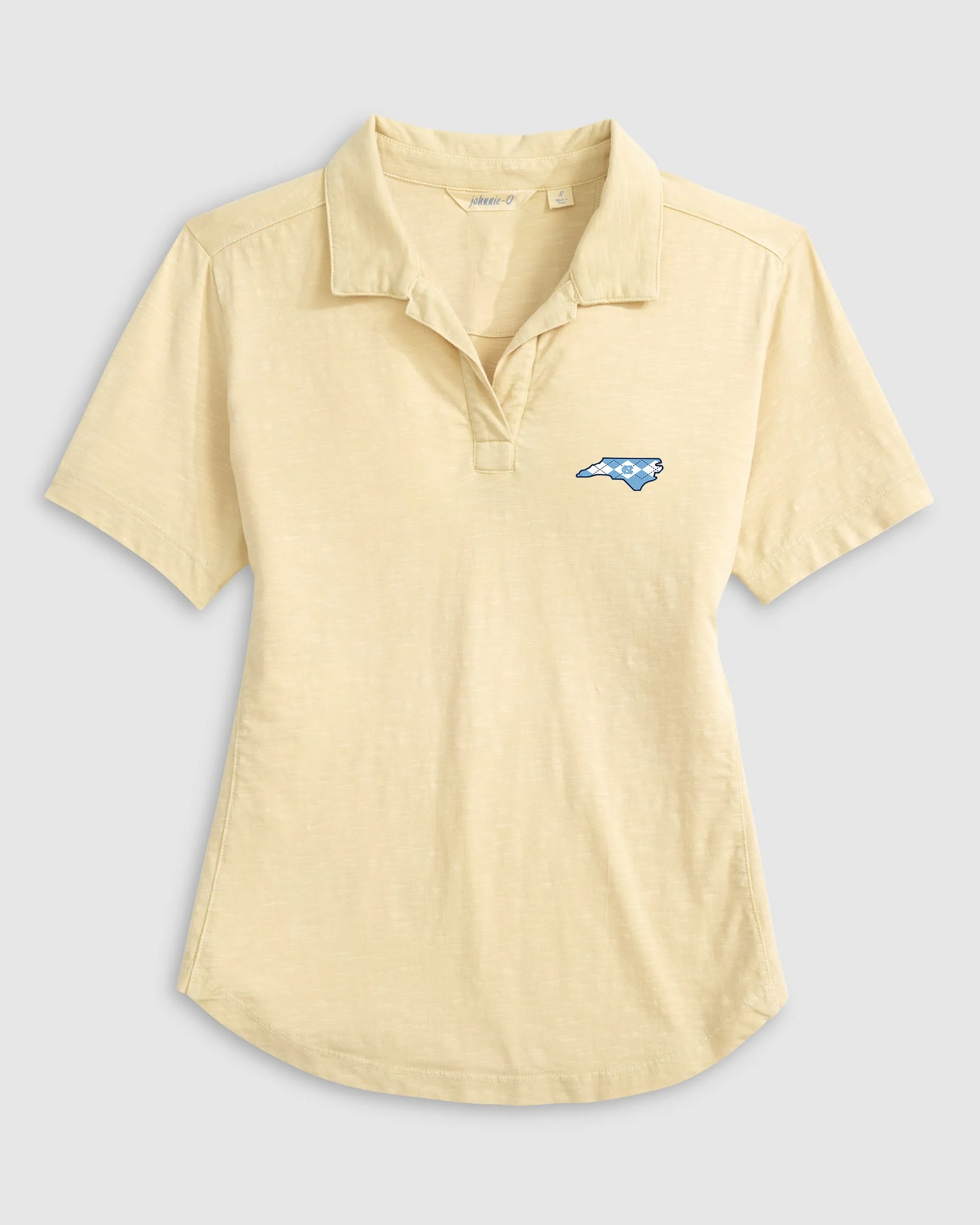 Women's University of North Carolina Coastal Wash Polo - Argyle Logo sold by Johnnie-O product image thumbnail 3