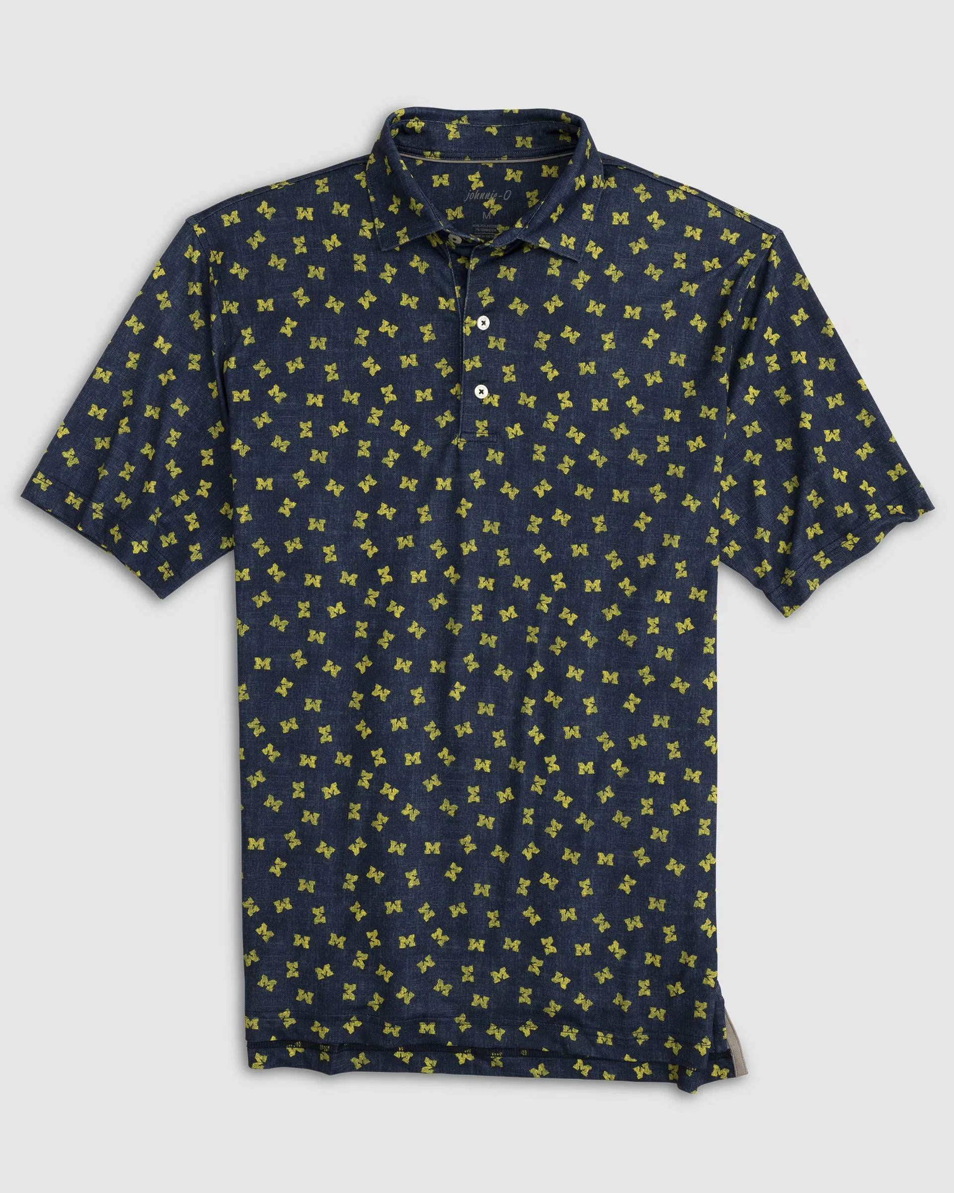 Michigan Stadium Exeter Printed PREP-FORMANCE Polo sold by Johnnie-O