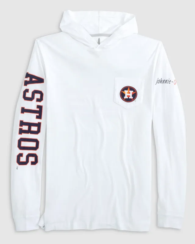 Houston Astros Edison T-Shirt Hoodie sold by Johnnie-O
