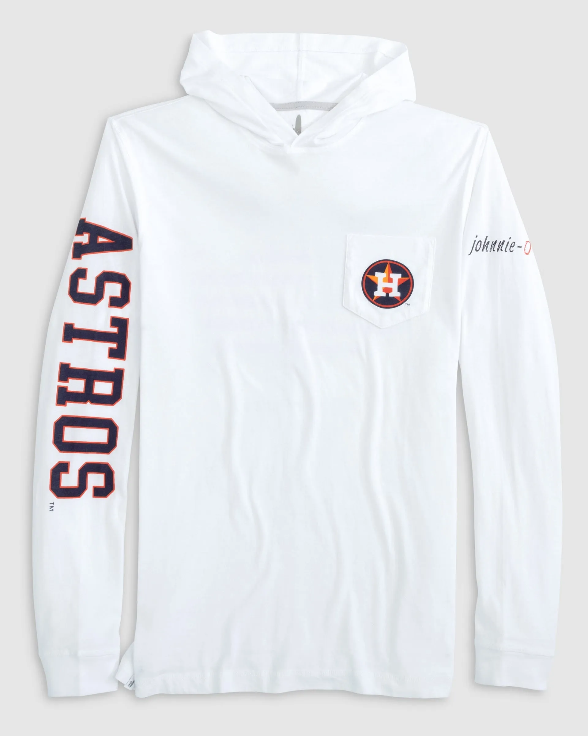 Houston Astros Edison T-Shirt Hoodie sold by Johnnie-O