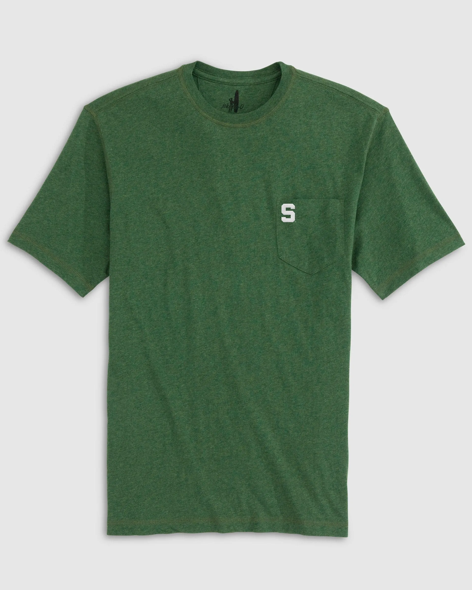 Michigan State Heathered Tyler T-Shirt sold by Johnnie-O