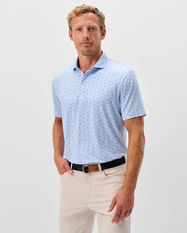Featherweight Performance Polo - Backcourt sold by Johnnie-O