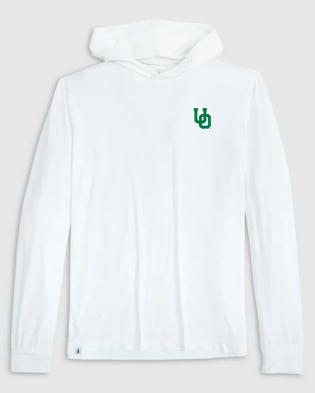 University of Oregon Talon Featherweight Performance Hoodie sold by Johnnie-O