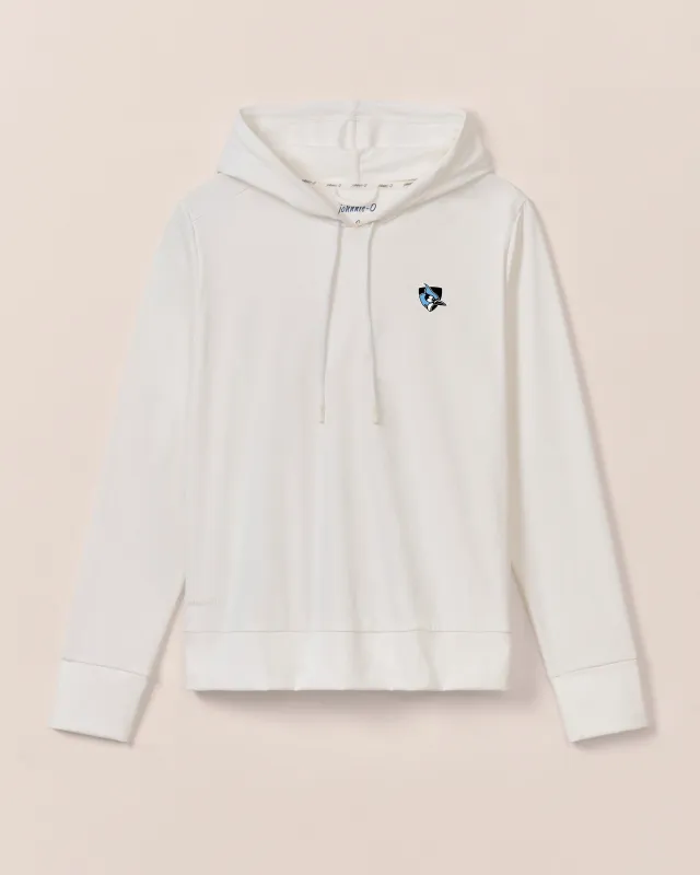 Johns Hopkins Nalla Performance Hoodie - Athletic Logo sold by Johnnie-O