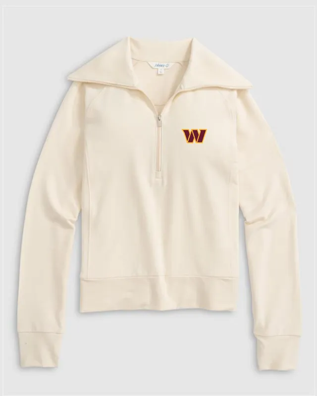 Women's Washington Commanders Eliza 1/2 Zip sold by Johnnie-O