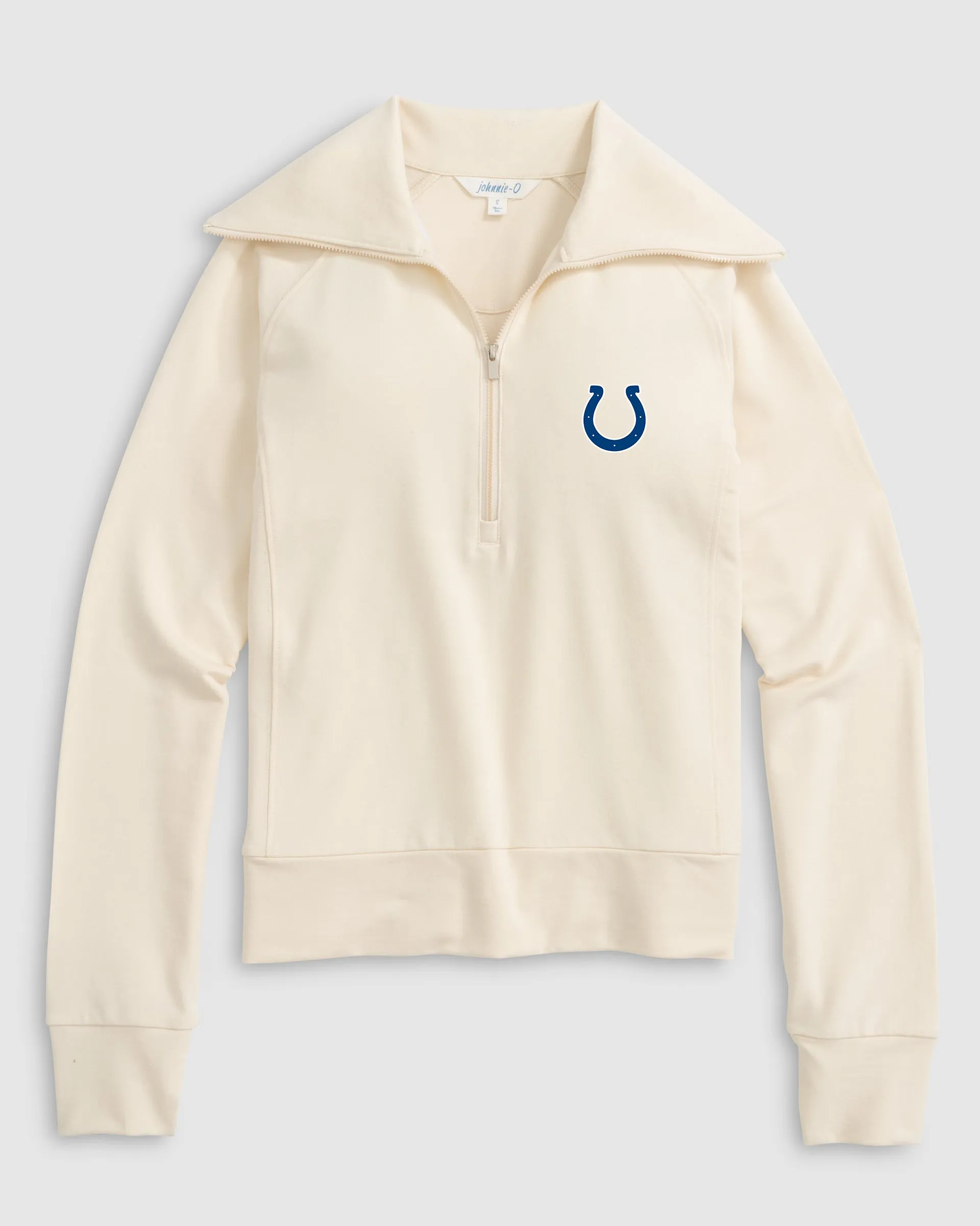 Women's Indianapolis Colts Eliza 1/2 Zip sold by Johnnie-O