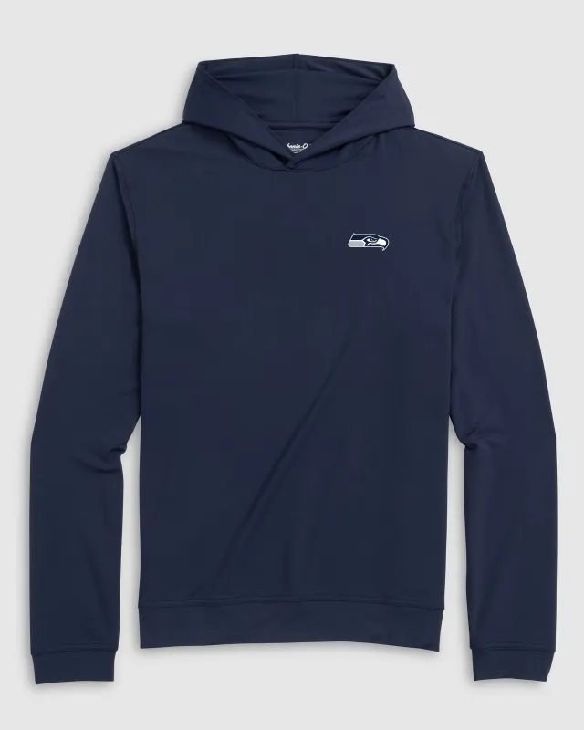 Seattle Seahawks Motion Performance Hoodie made by Johnnie-O