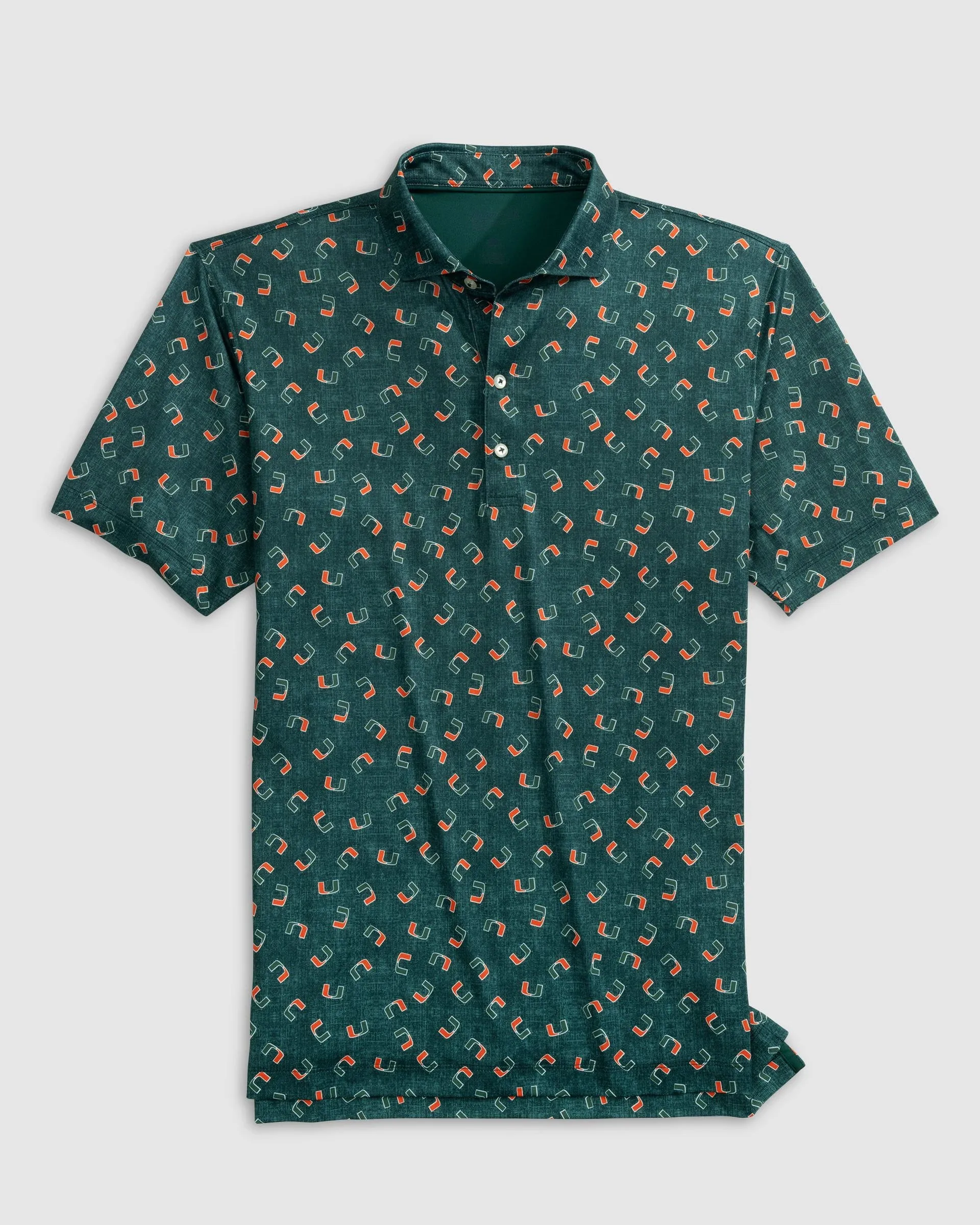 Miami Exeter Printed Jersey Performance Polo sold by Johnnie-O