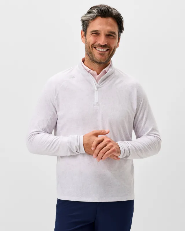 Viktor Printed Camo 1/4 Zip Pullover sold by Johnnie-O