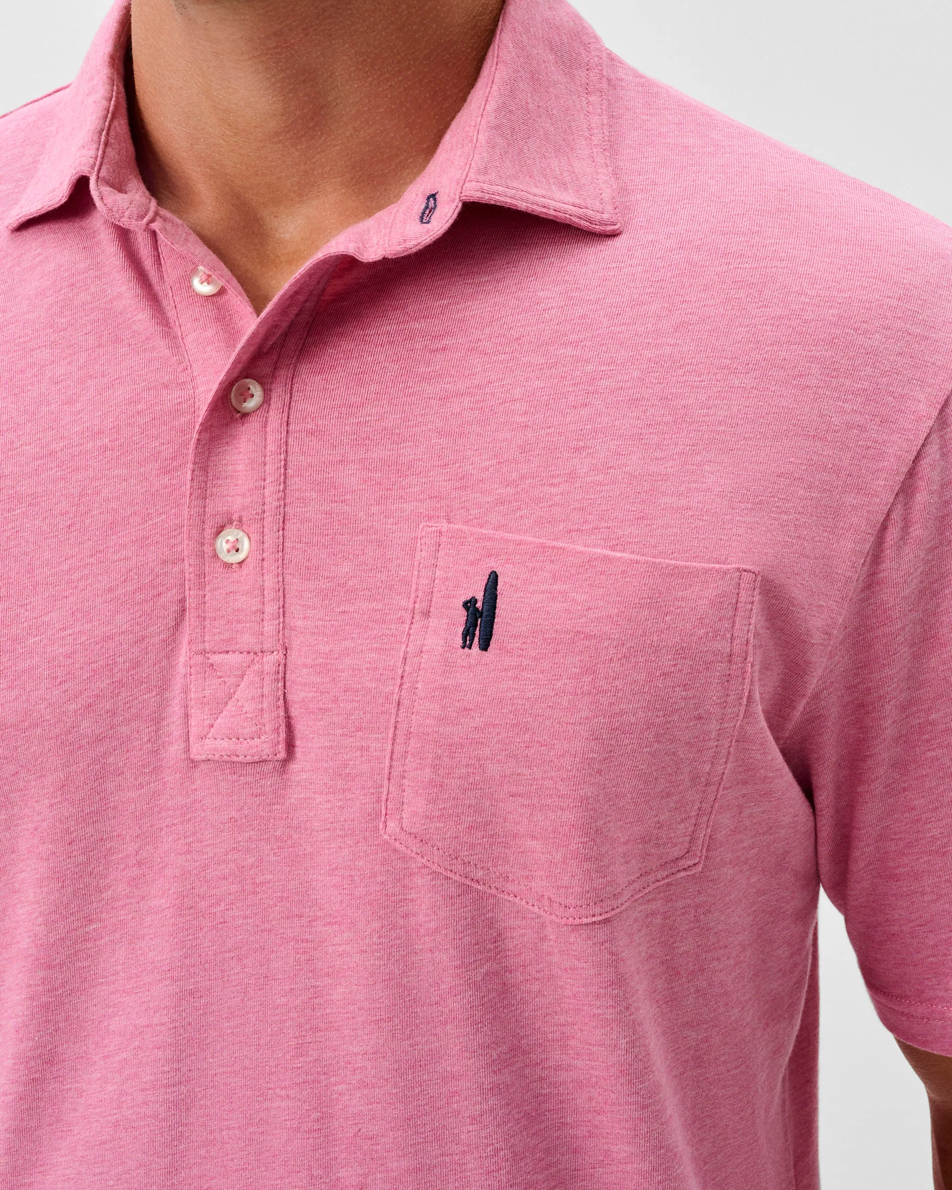 Original 4-Button Polo - Heather Solid sold by Johnnie-O product image thumbnail 2