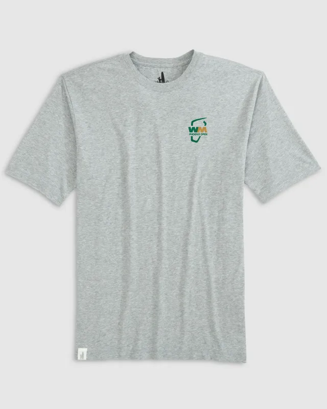 WM Phoenix Open Heathered Spencer T-Shirt sold by Johnnie-O
