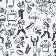 Tulane Tailgater Printed Jersey Performance Polo - Wave Logo sold by Johnnie-O product image thumbnail 3