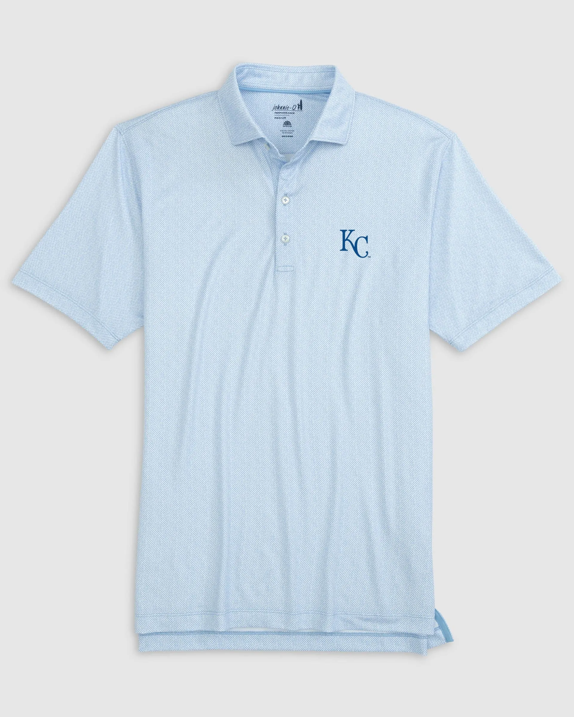 Kansas City Royals Hinson Printed Jersey Performance Polo sold by Johnnie-O