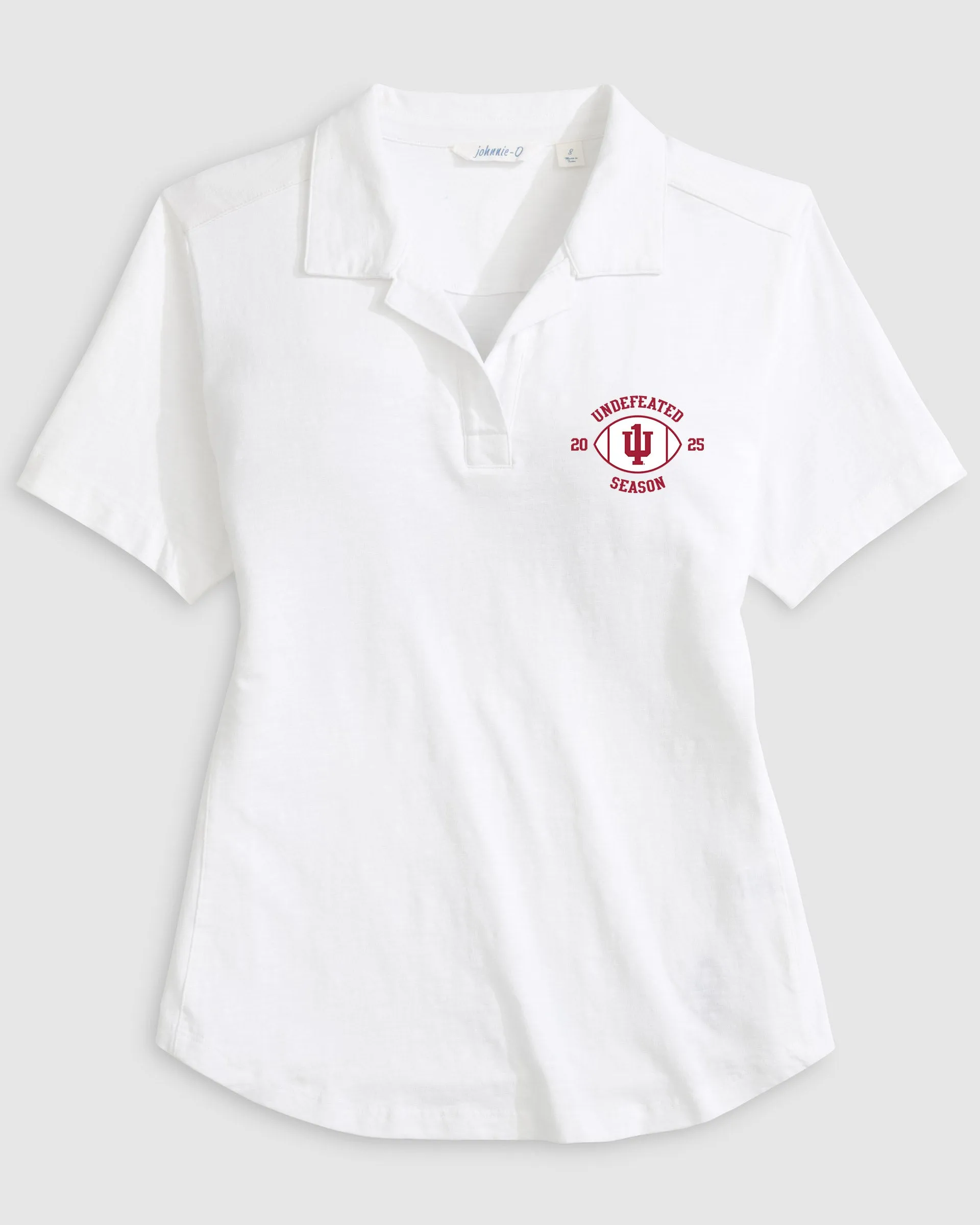 Women's Indiana Coastal Wash Polo - Undefeated 2025 Logo sold by Johnnie-O product image thumbnail 3