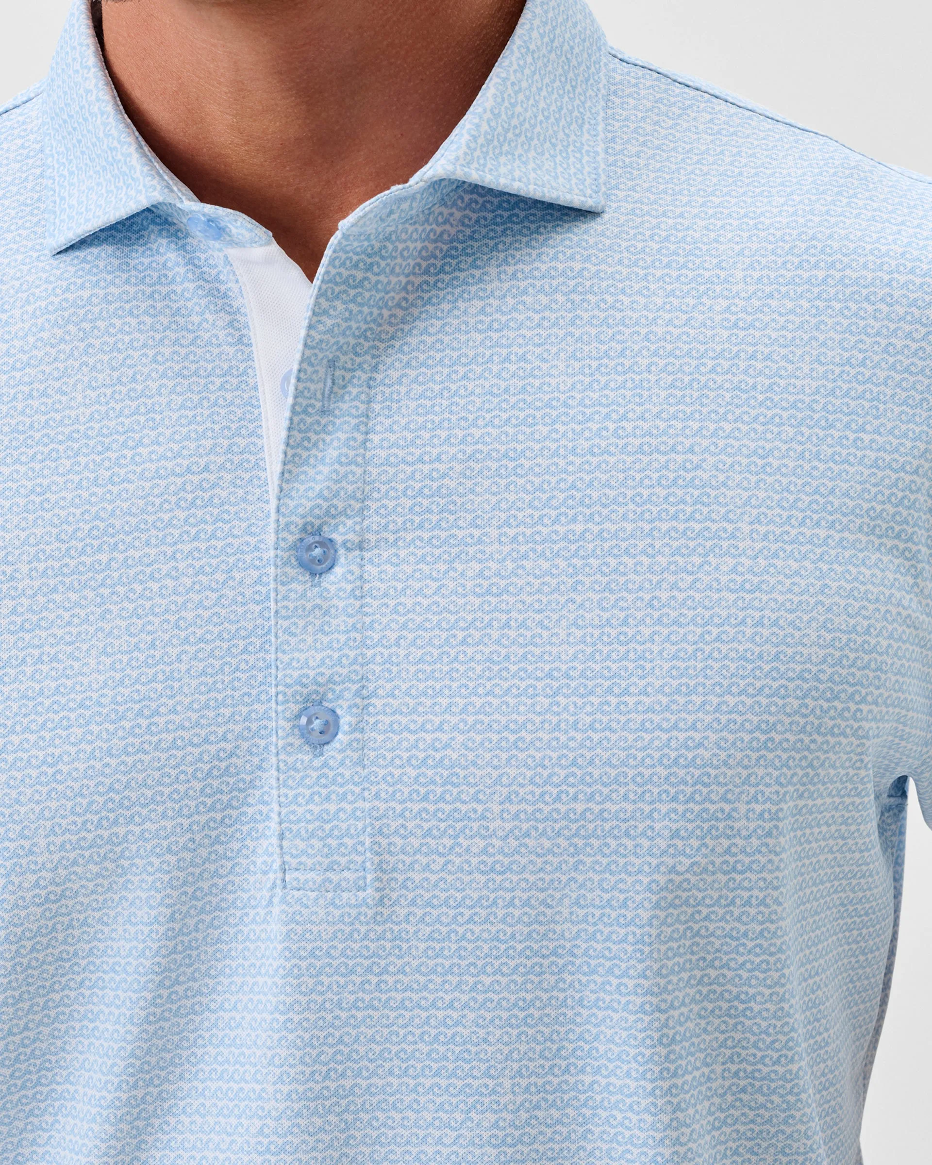 Performance Mesh Polo - Waverunner sold by Johnnie-O product image thumbnail 2