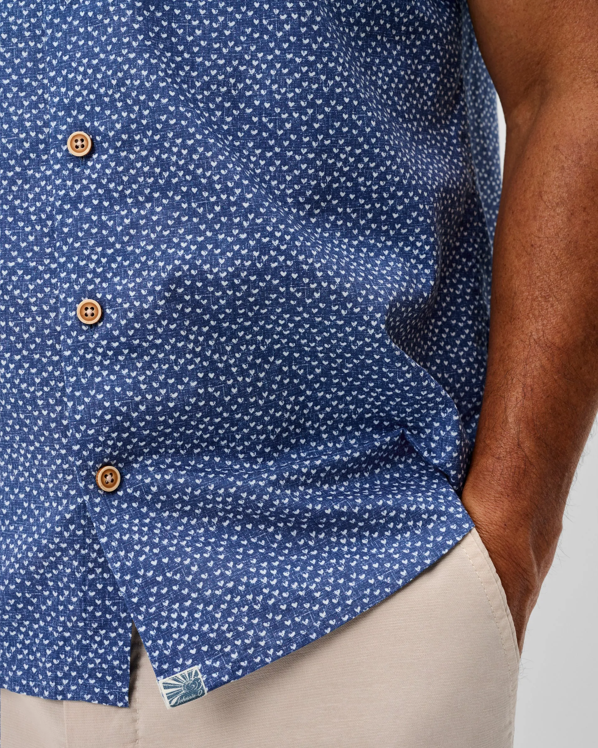 Short Sleeve Hangin' Out Button Down Shirt - Patel sold by Johnnie-O product image thumbnail 4